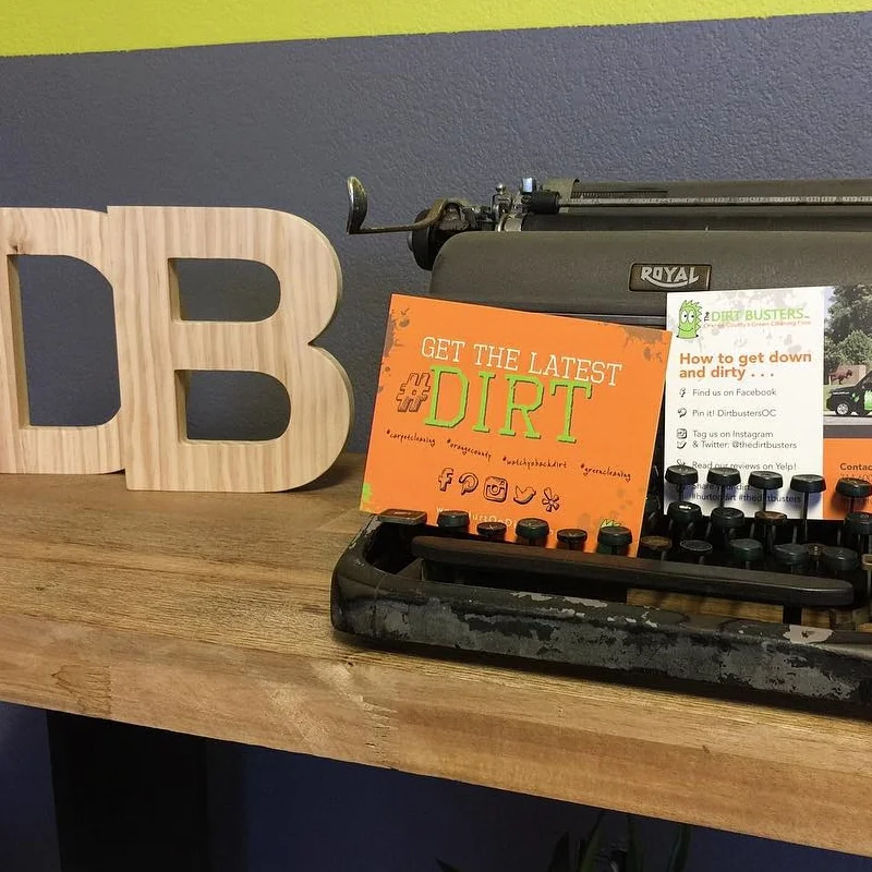 Dirt Busters Social Media Postcard