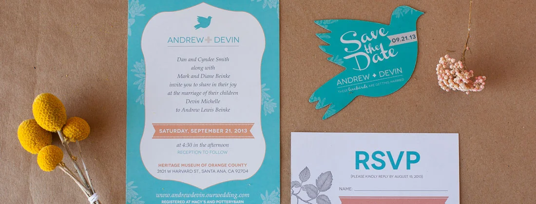 Custom Wedding Invitation Design