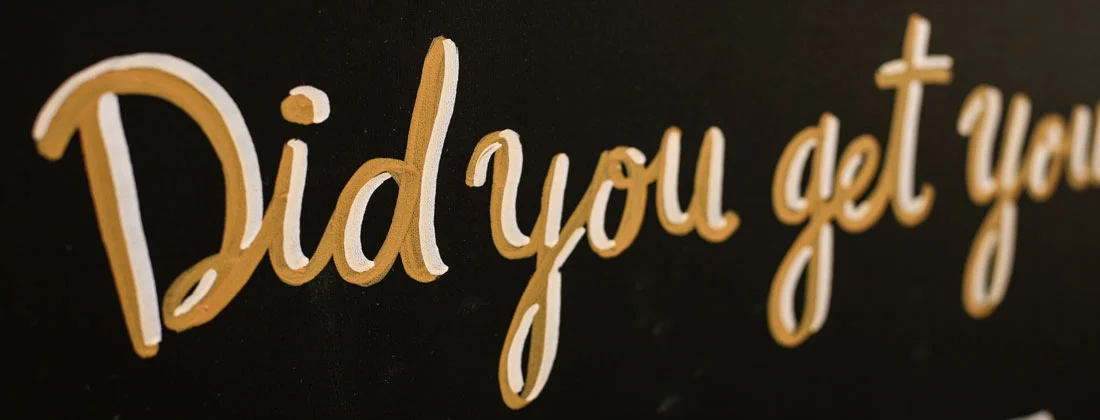 Chalk Ink Lettering