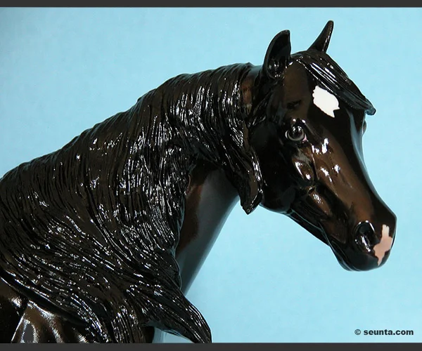 2006 Stone Horses : Glossy : Windswept : only 15 made : COA