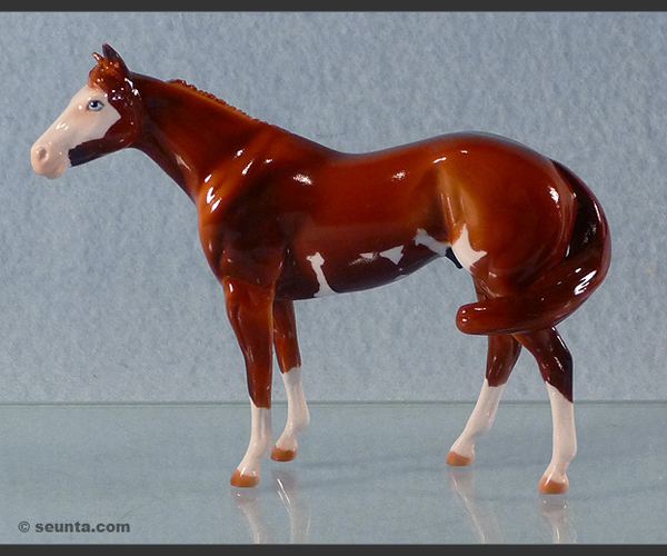  2006 Stone Horses : Glossy Windswept Mini Me : only 30 made for Peach State Live 