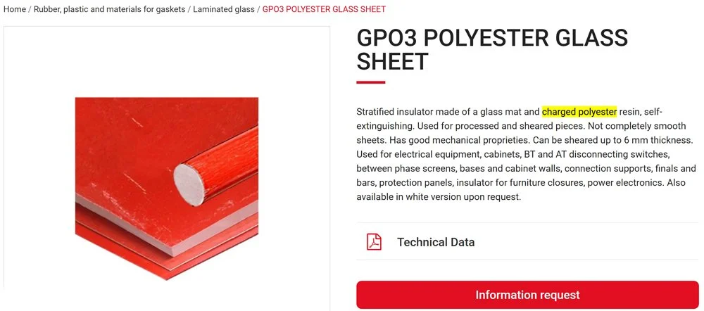 Charged Polyester Terminology