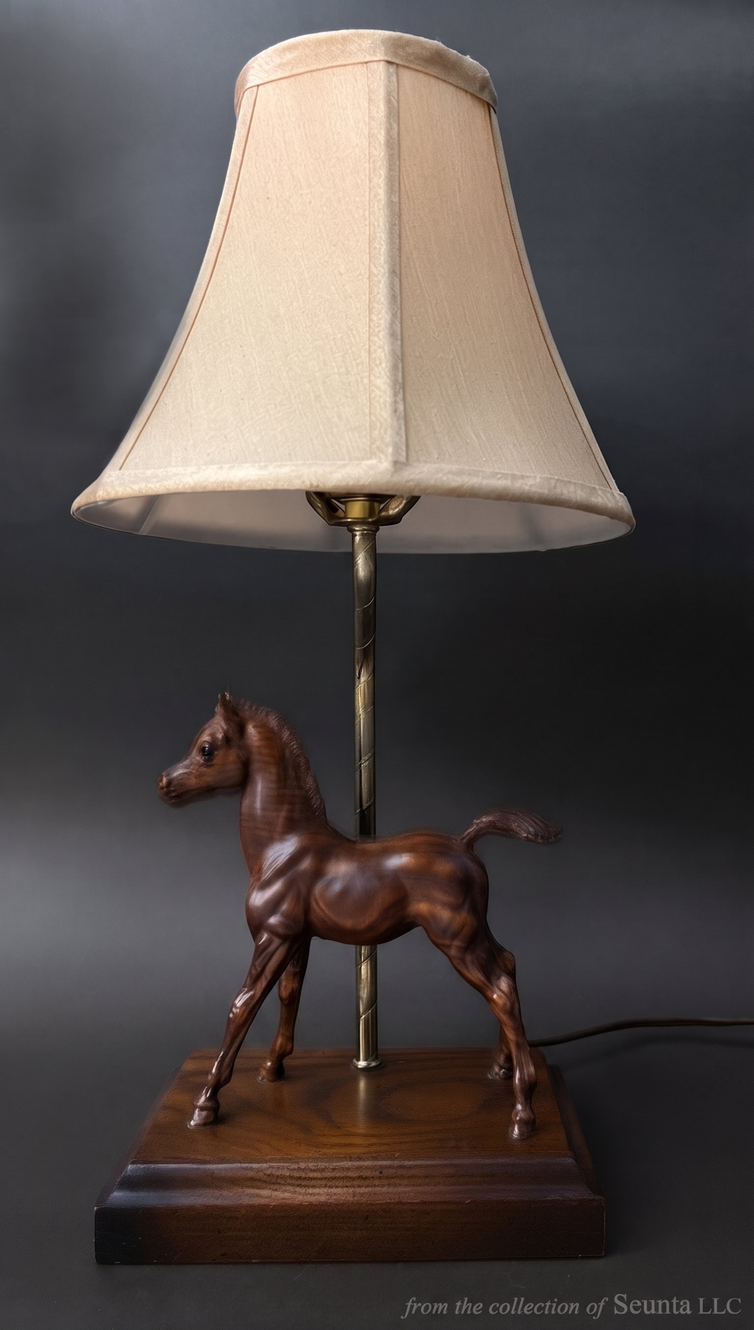 1960s Woodgrain FAF Lamp