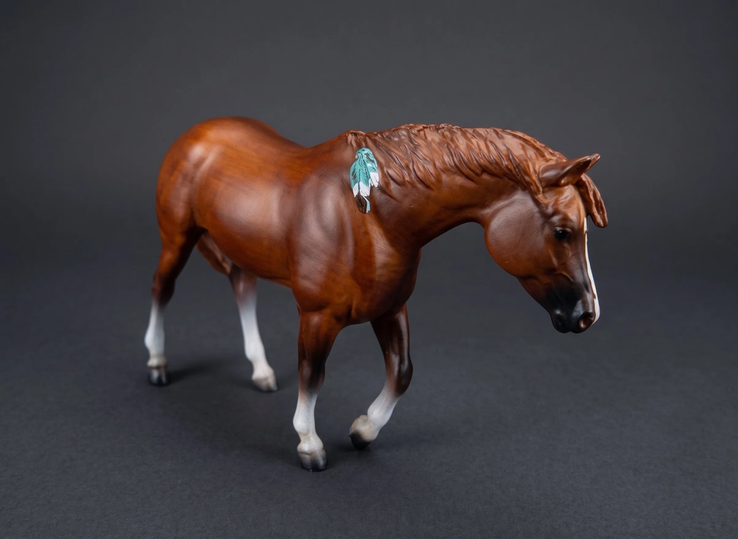 Woodgrain Indian Pony