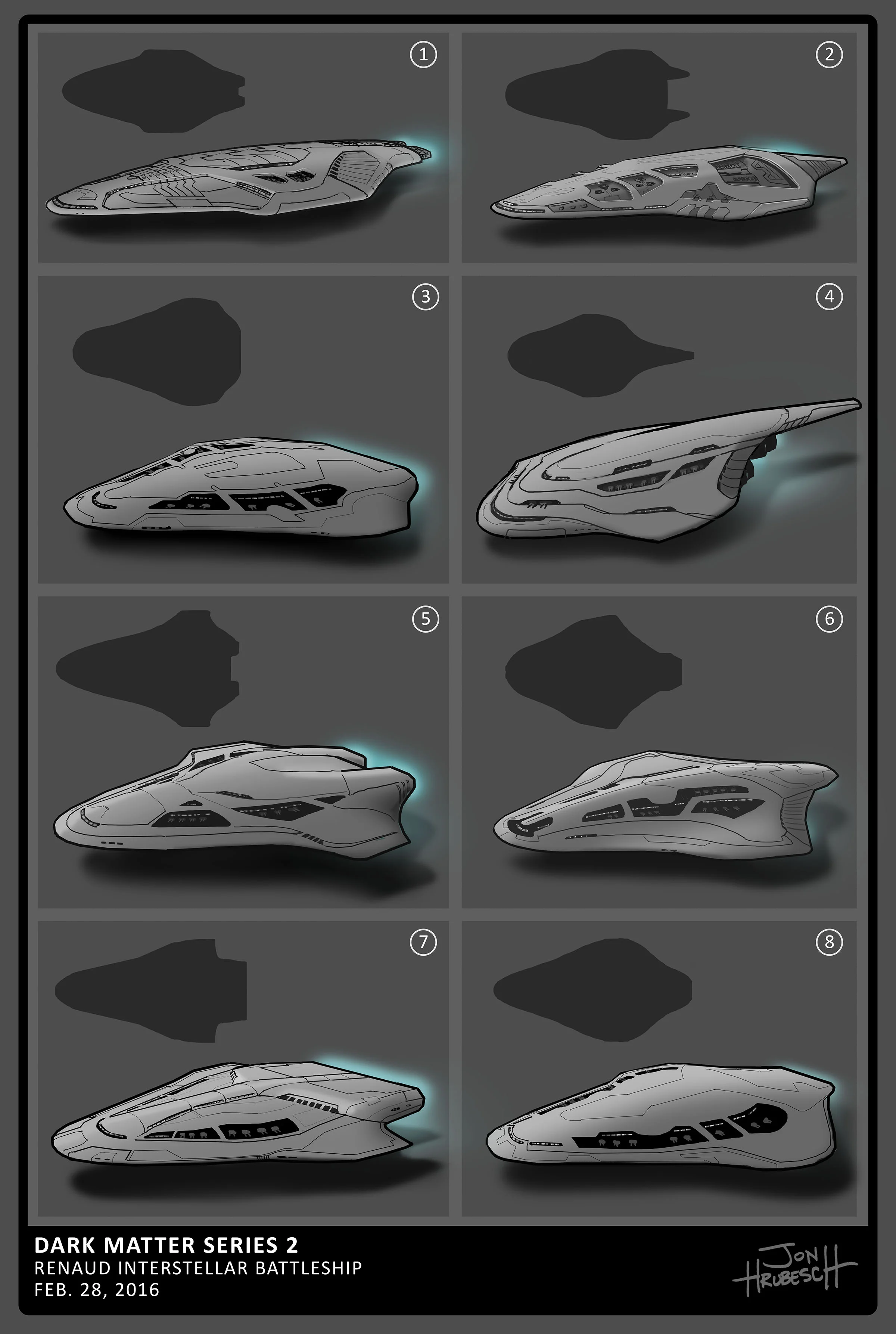 Reynaud Warship Early Concepts
