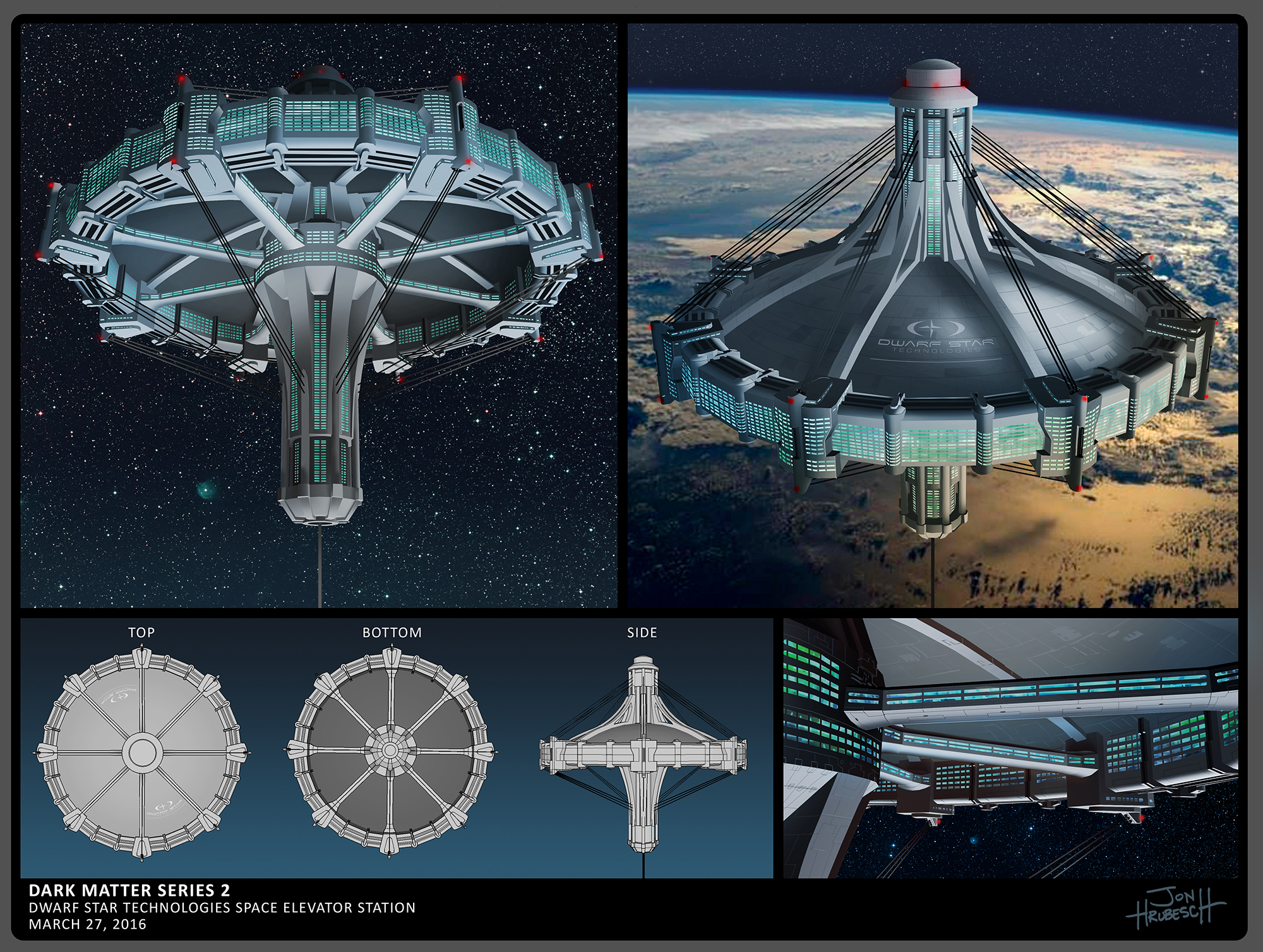 Dwarf Star Technologies Space Elevator Station Final Concept