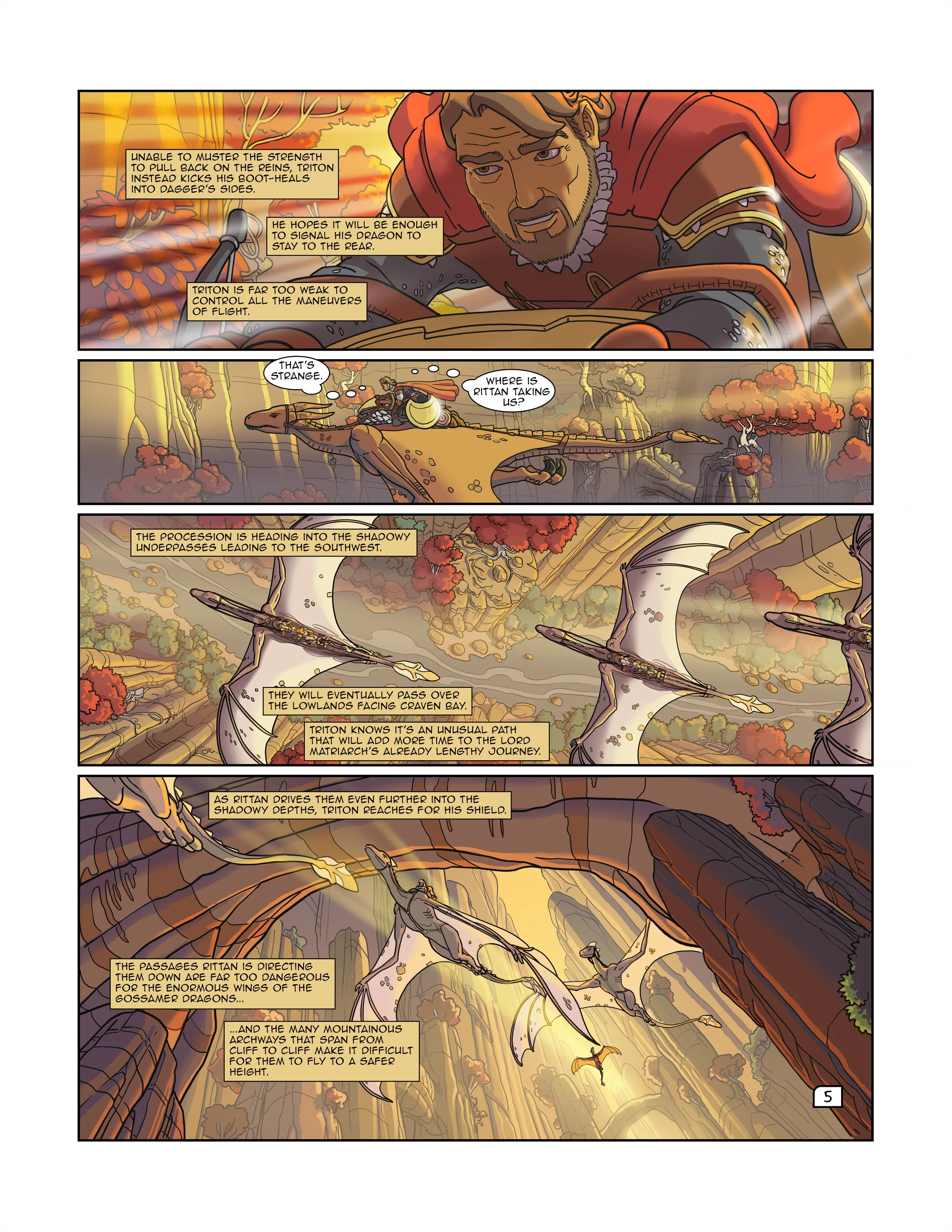 PAGE 5 - THE WIZARDS OF PANGEA