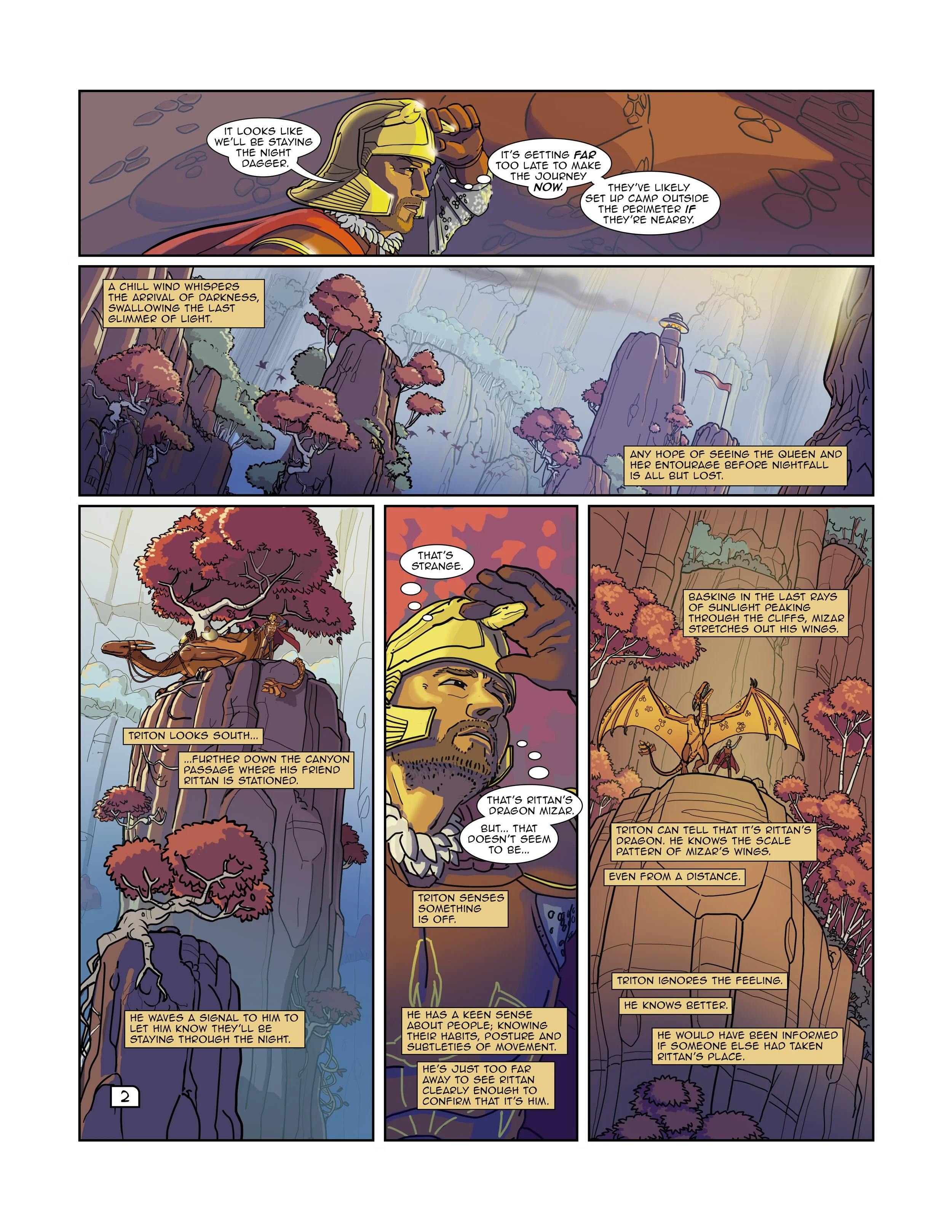 PAGE 2 - THE WIZARDS OF PANGEA