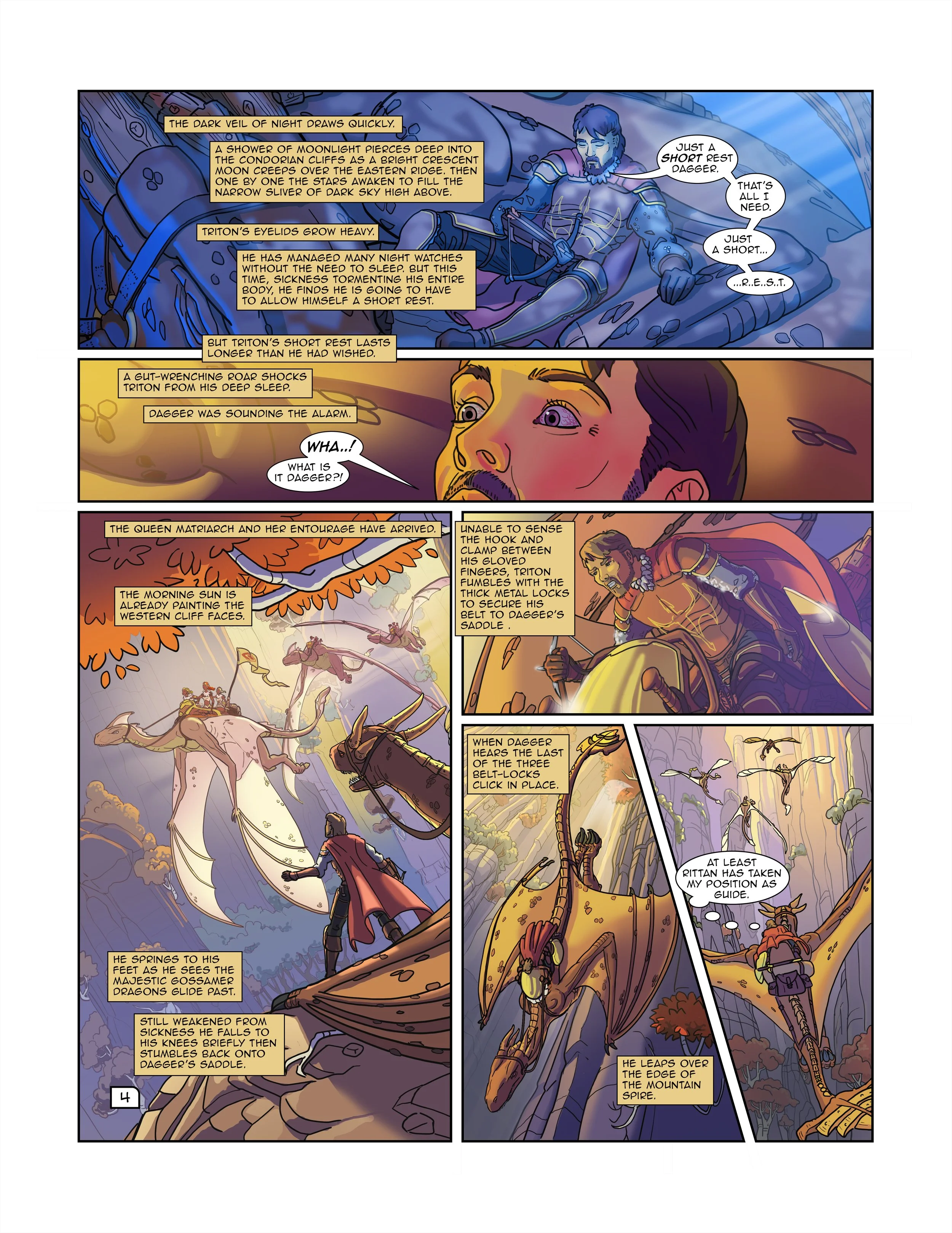 PAGE 4 - THE WIZARDS OF PANGEA