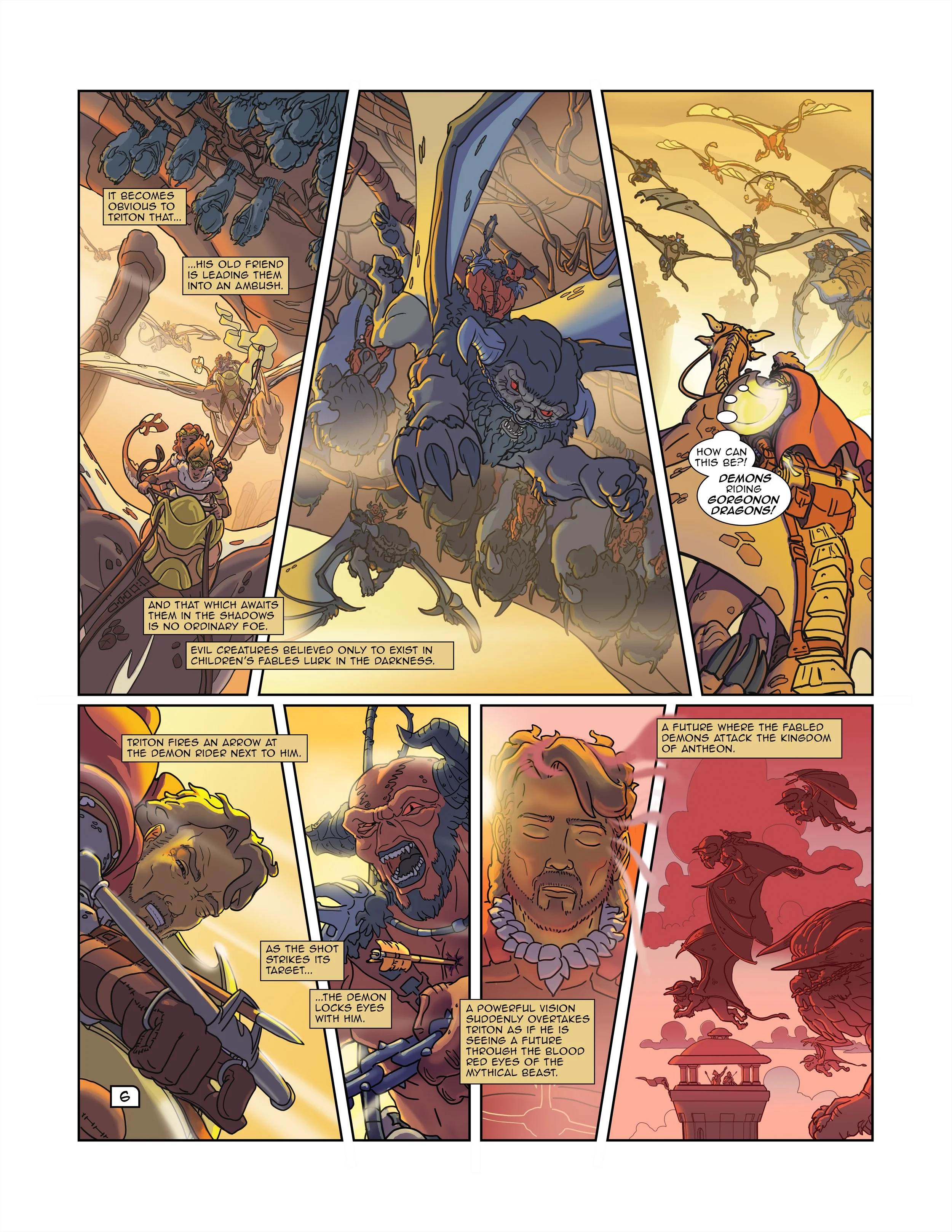 PAGE 6 - THE WIZARDS OF PANGEA
