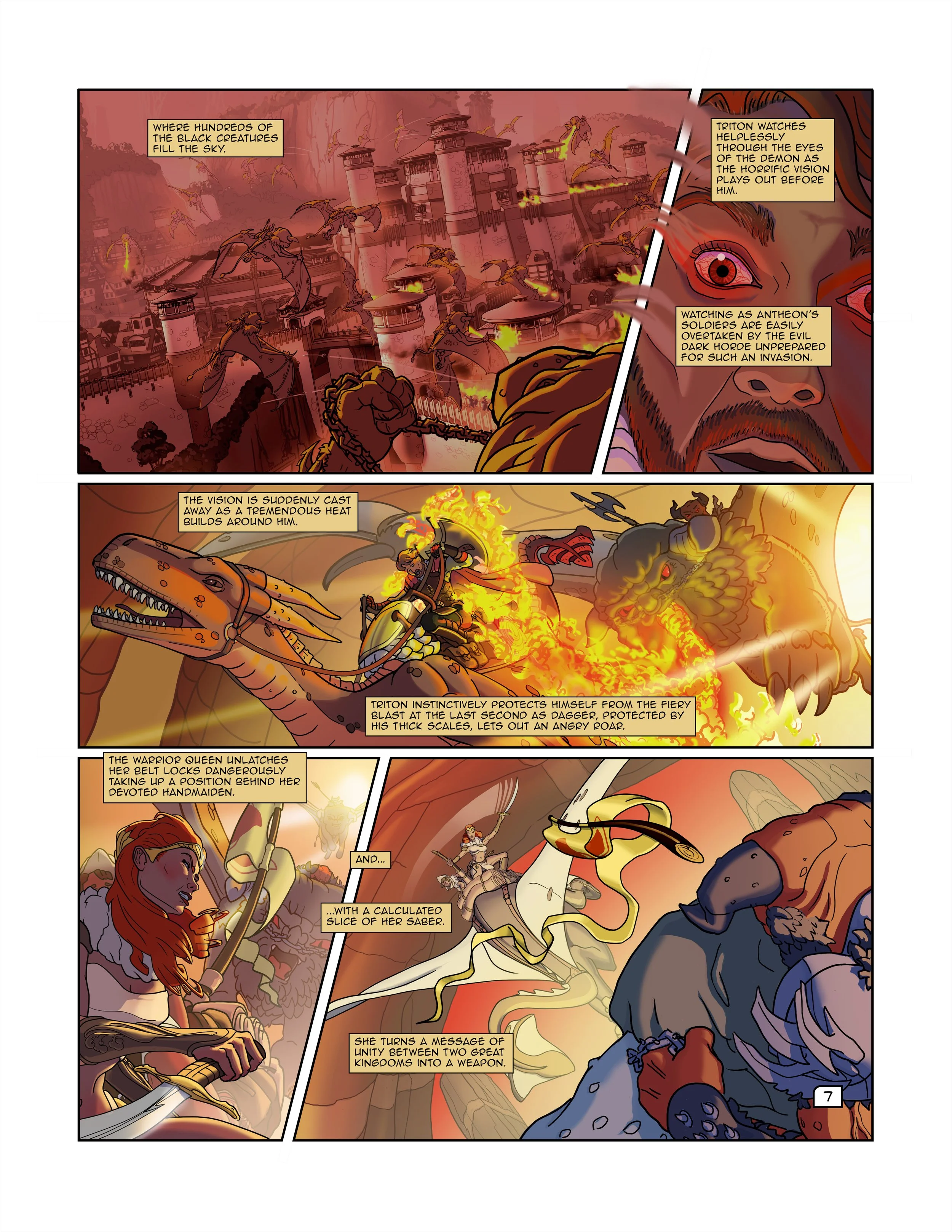 PAGE 7 - THE WIZARDS OF PANGEA