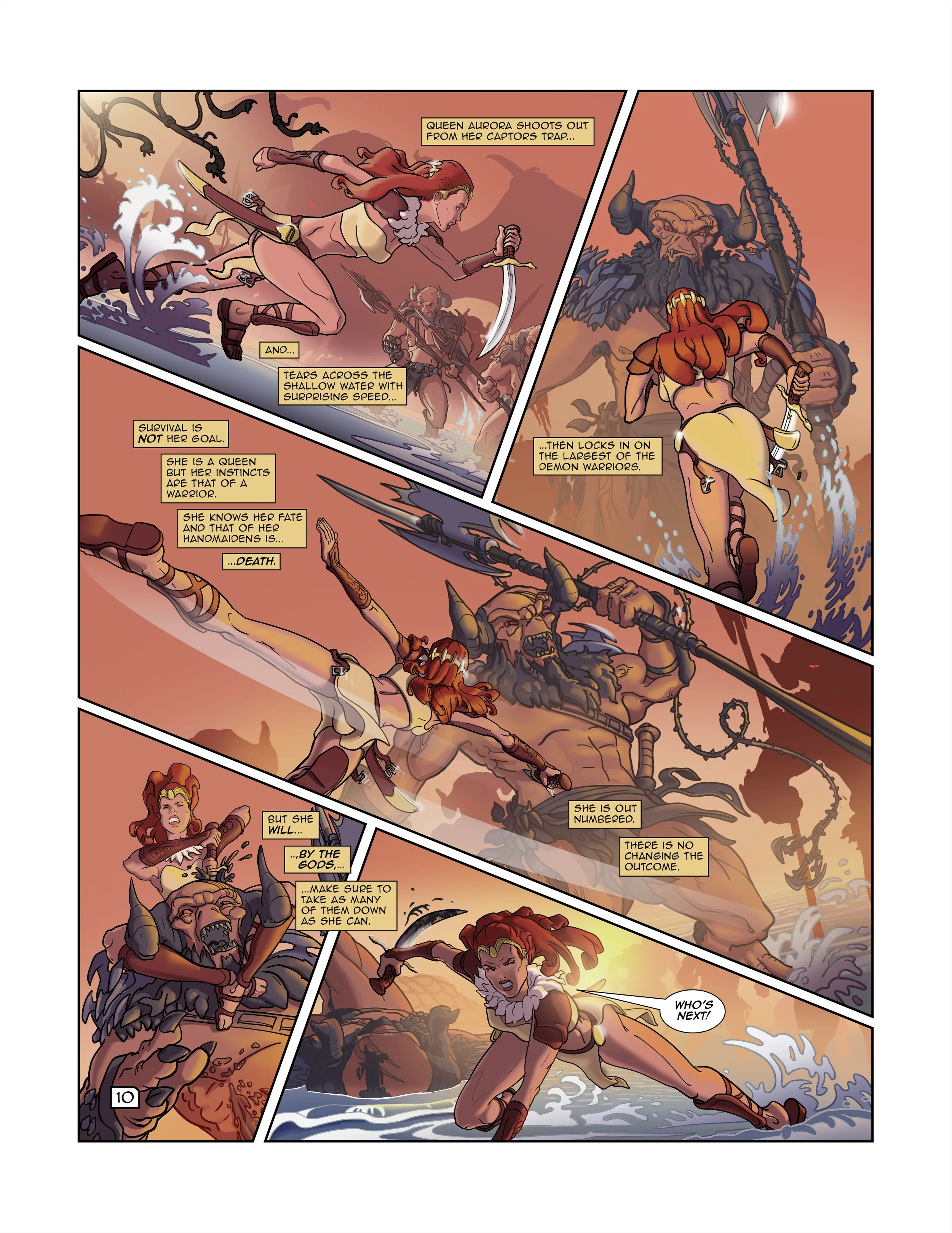 PAGE 10 - THE WIZARDS OF PANGEA