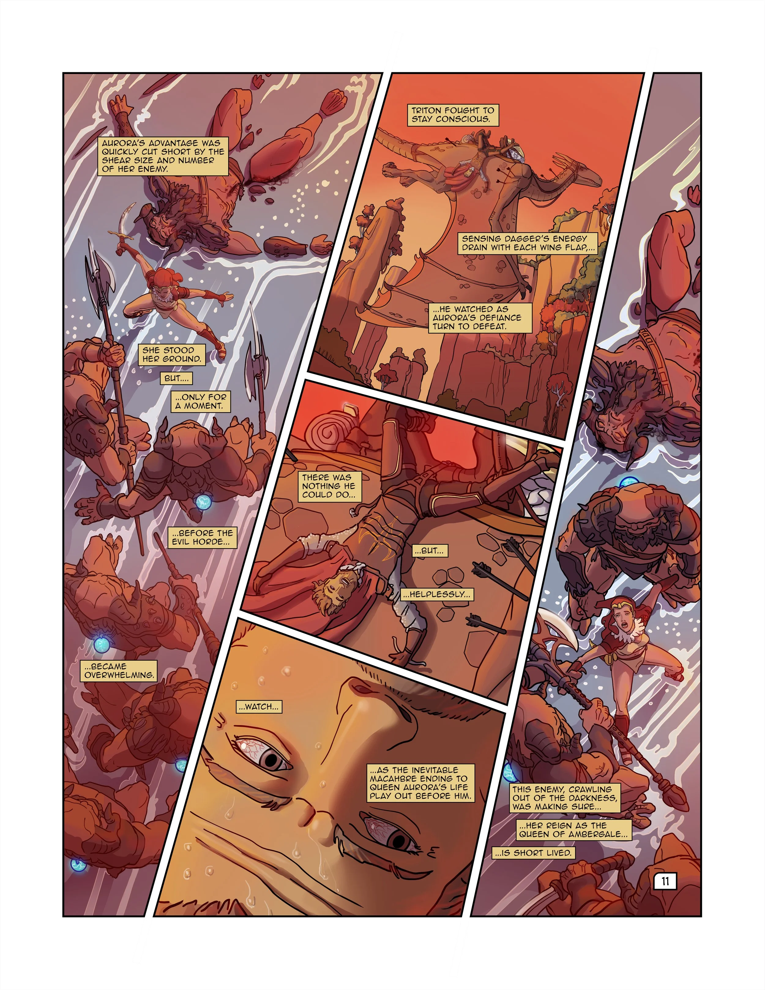 PAGE 11 - THE WIZARDS OF PANGEA