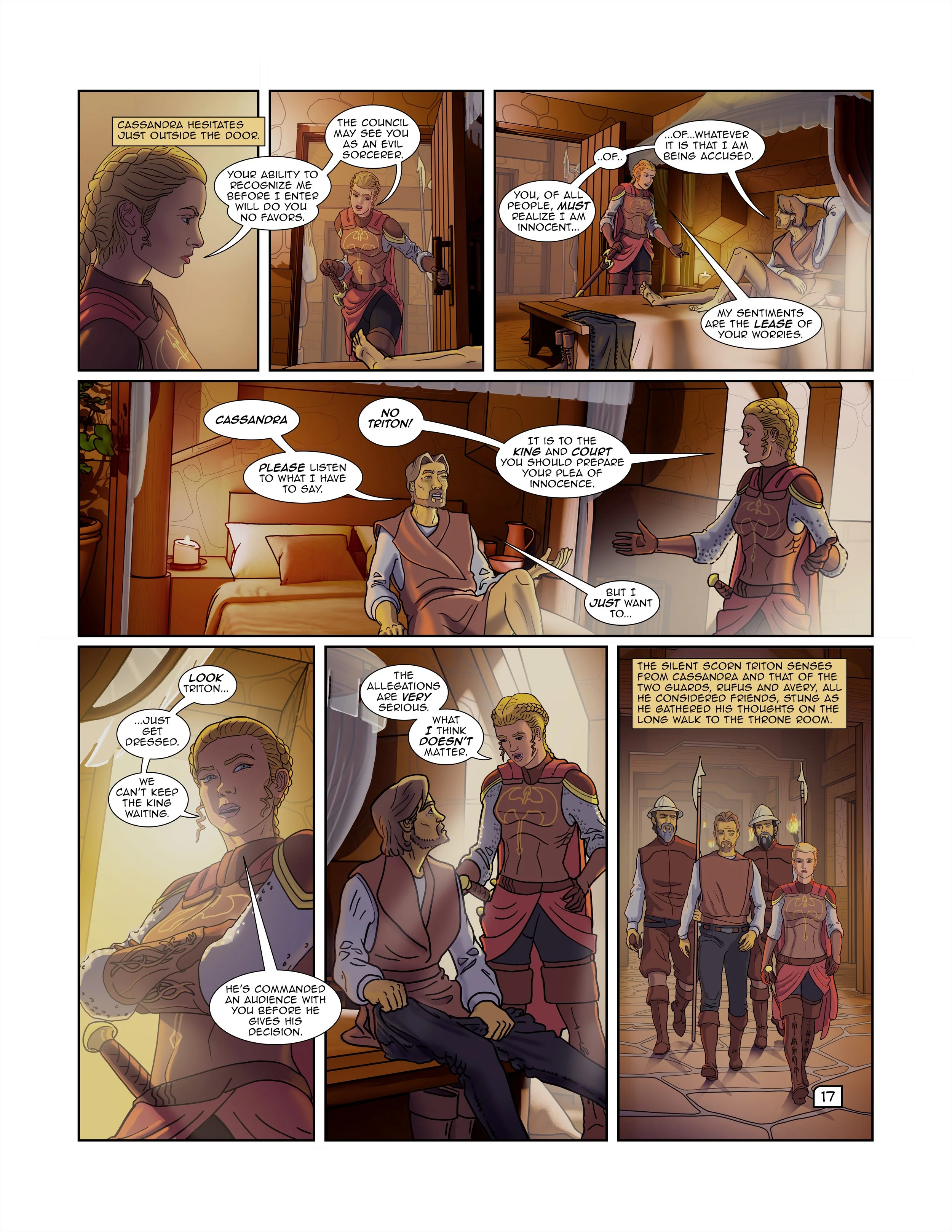 PAGE 17 - THE WIZARDS OF PANGEA 