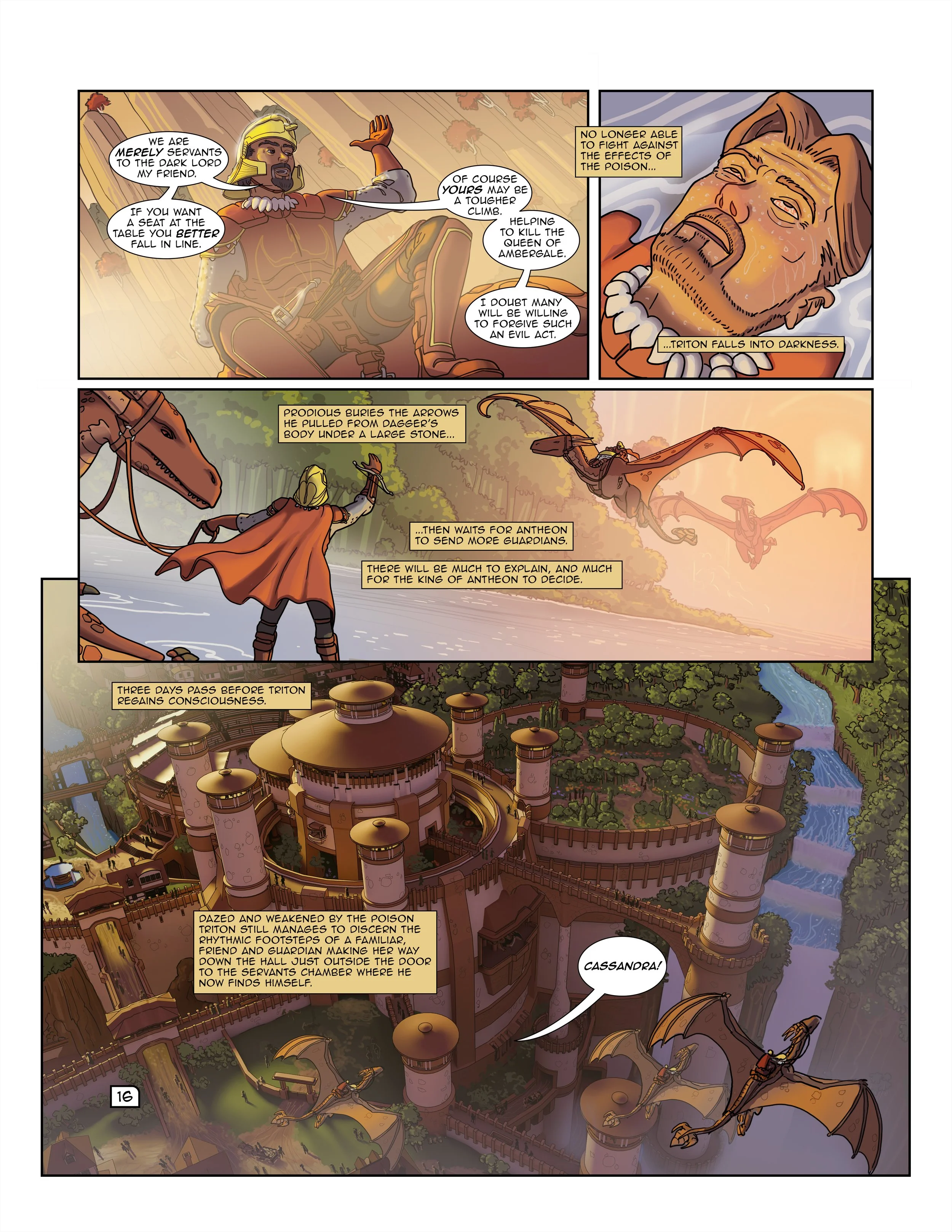 PAGE 16 - THE WIZARDS OF PANGEA