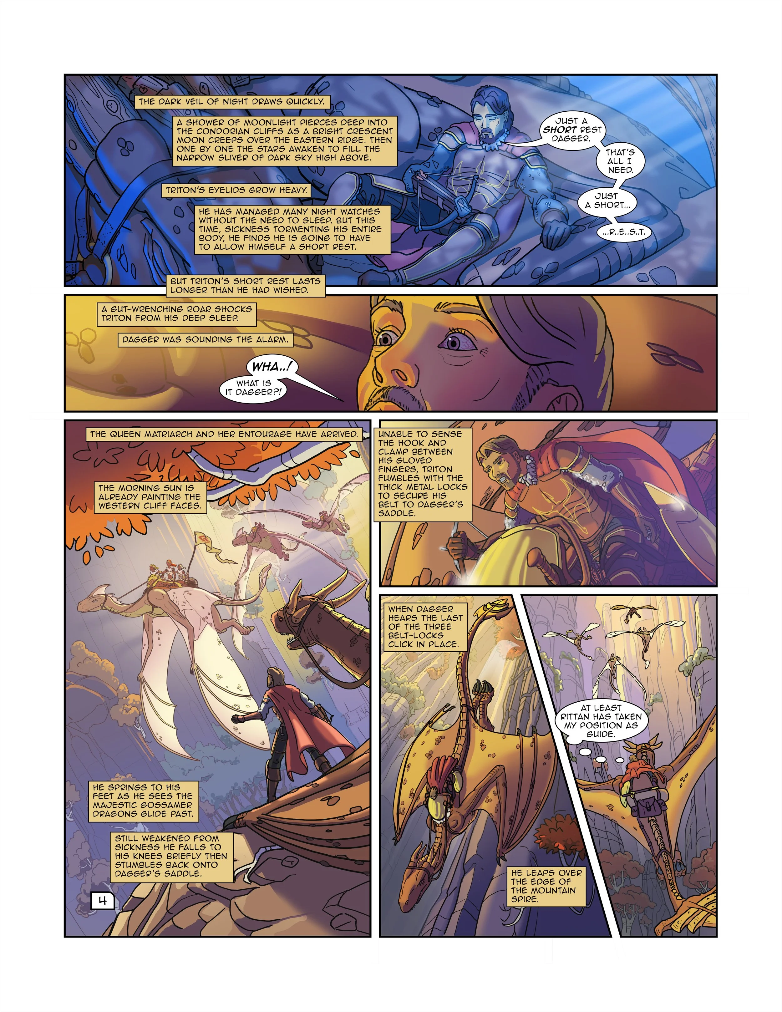 PAGE 4 - THE WIZARDS OF PANGEA  