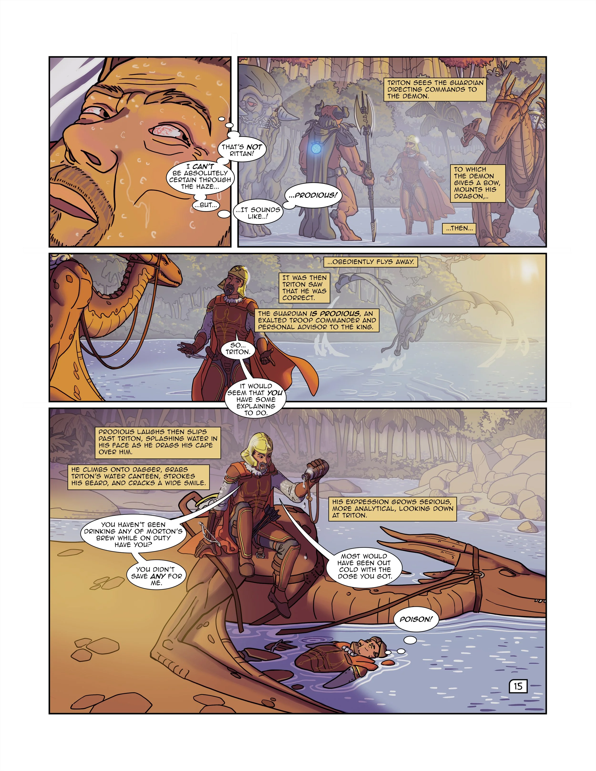 PAGE 15 - THE WIZARDS OF PANGEA