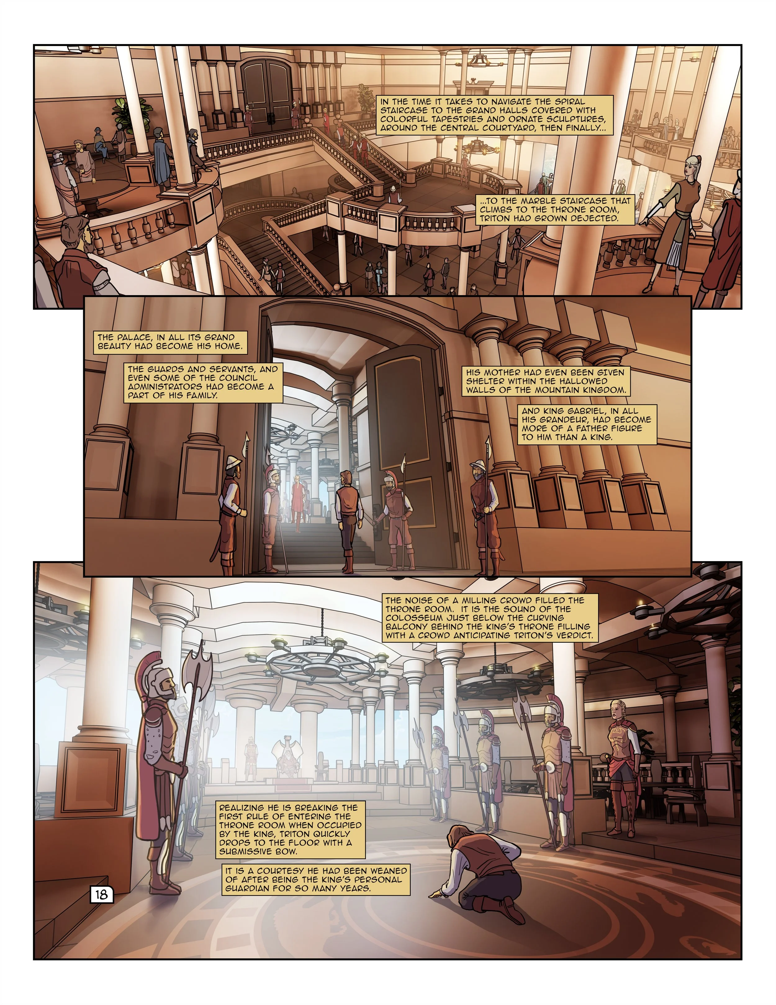 PAGE 18 - THE WIZARDS OF PANGEA  