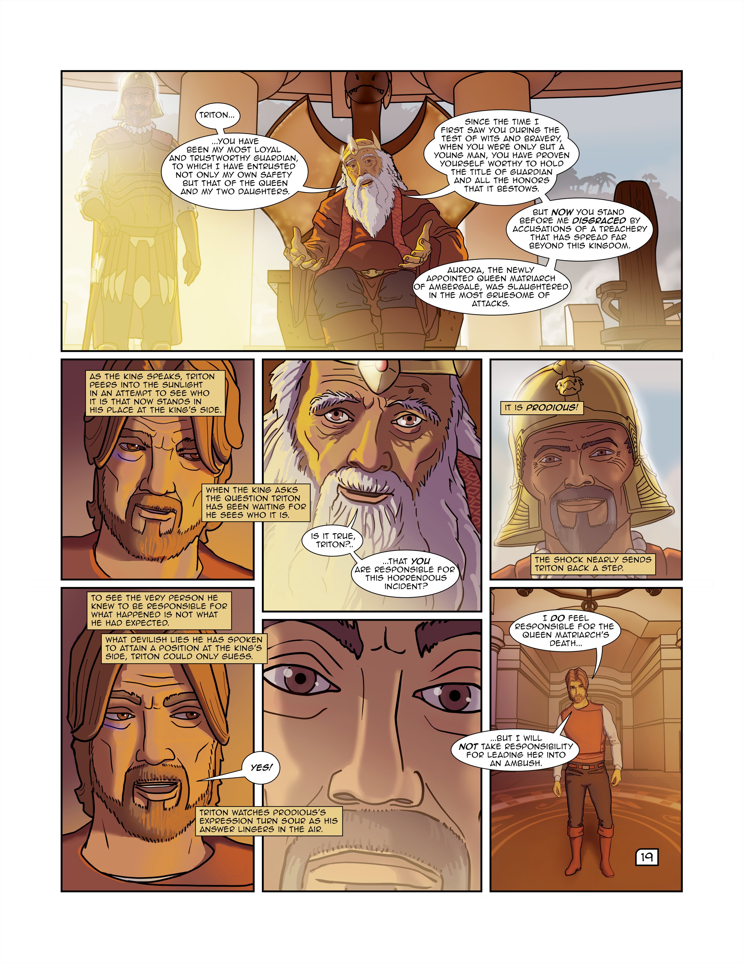 PAGE 19 - THE WIZARDS OF PANGEA   