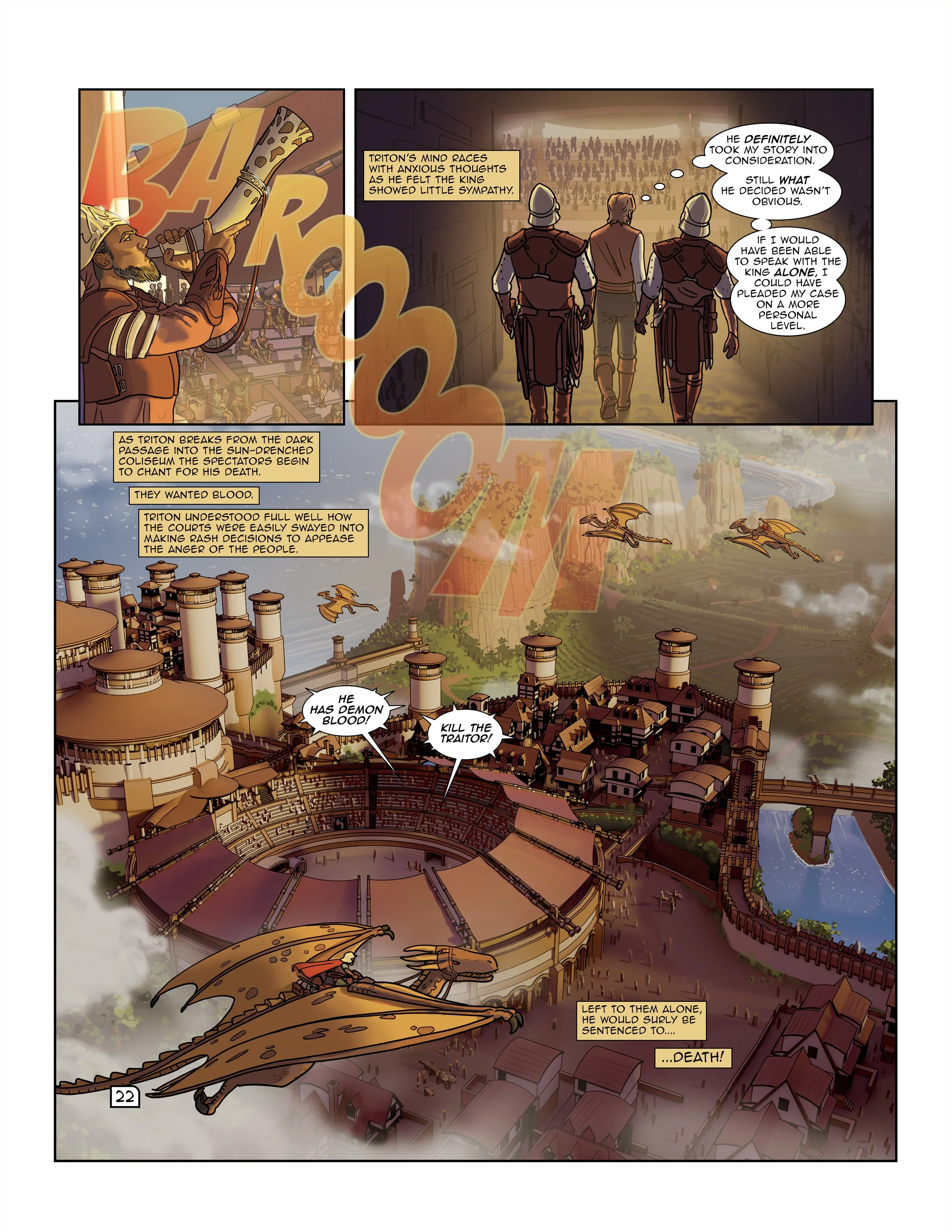 PAGE 22 - THE WIZARDS OF PANGEA