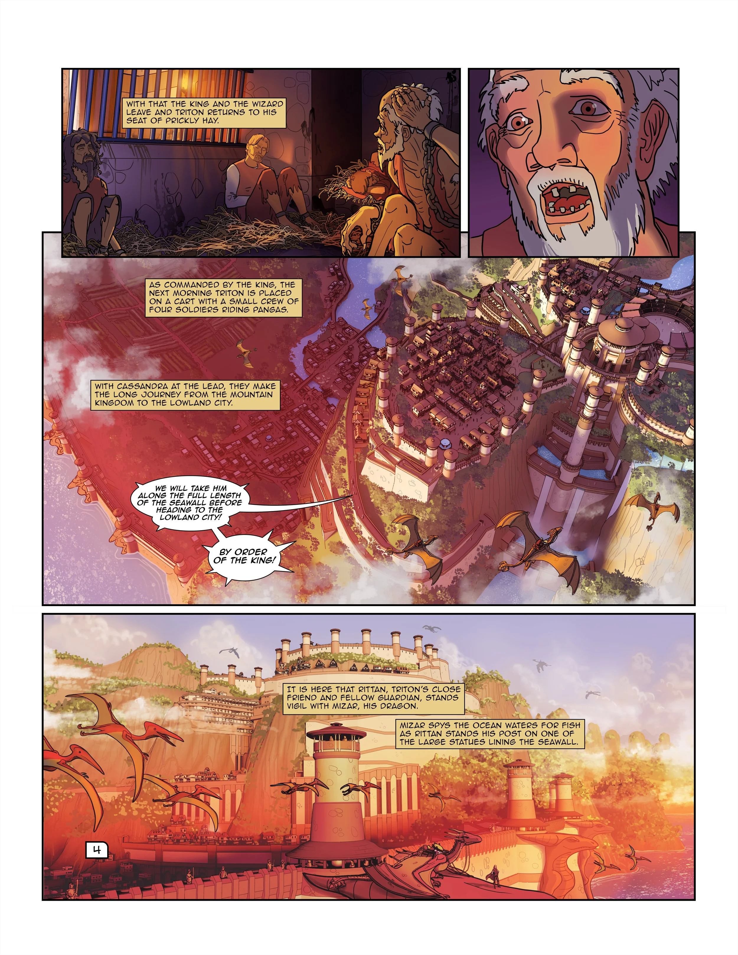 PAGE 4 - THE WIZARDS OF PANGEA 