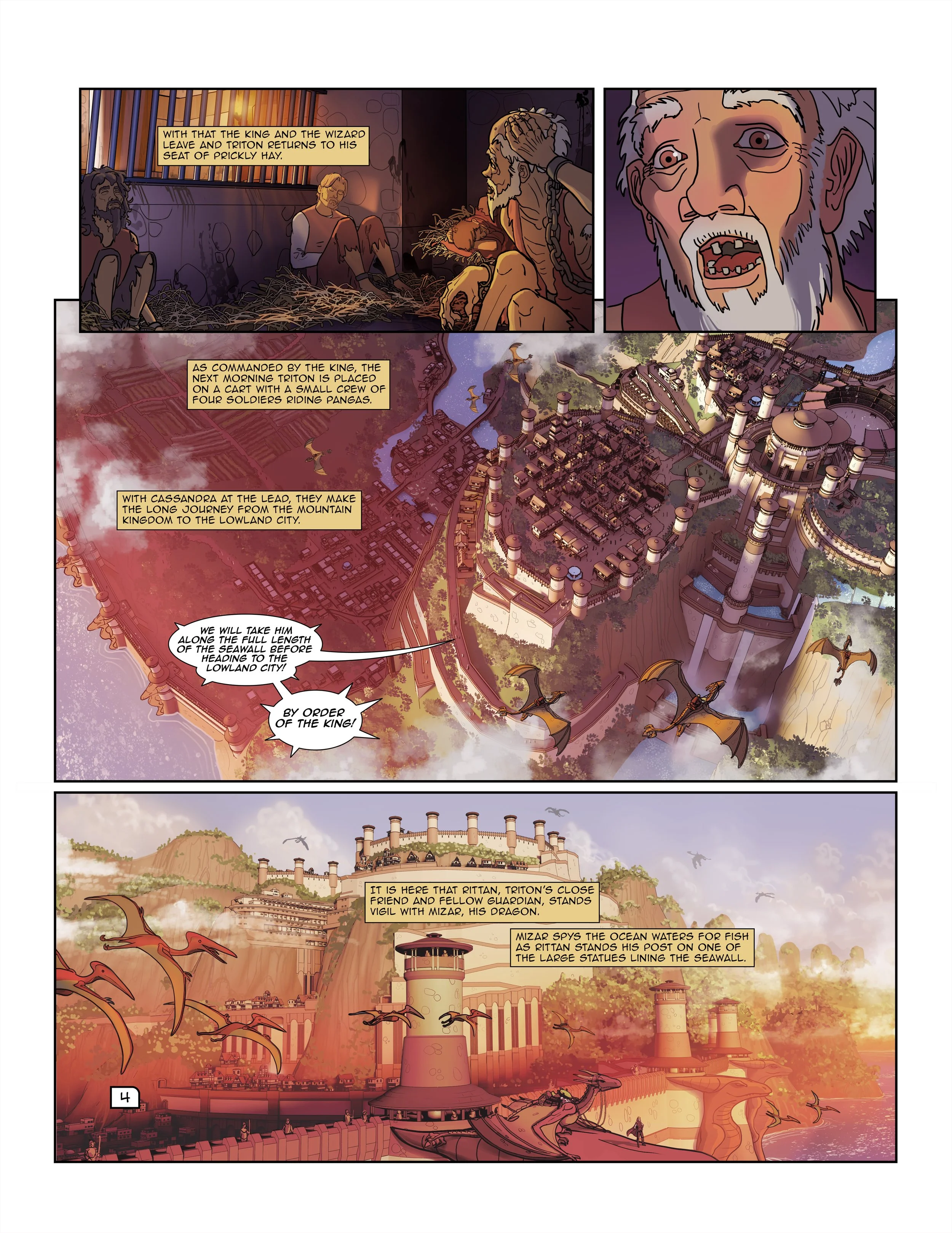 PAGE 4 - THE WIZARDS OF PANGEA 