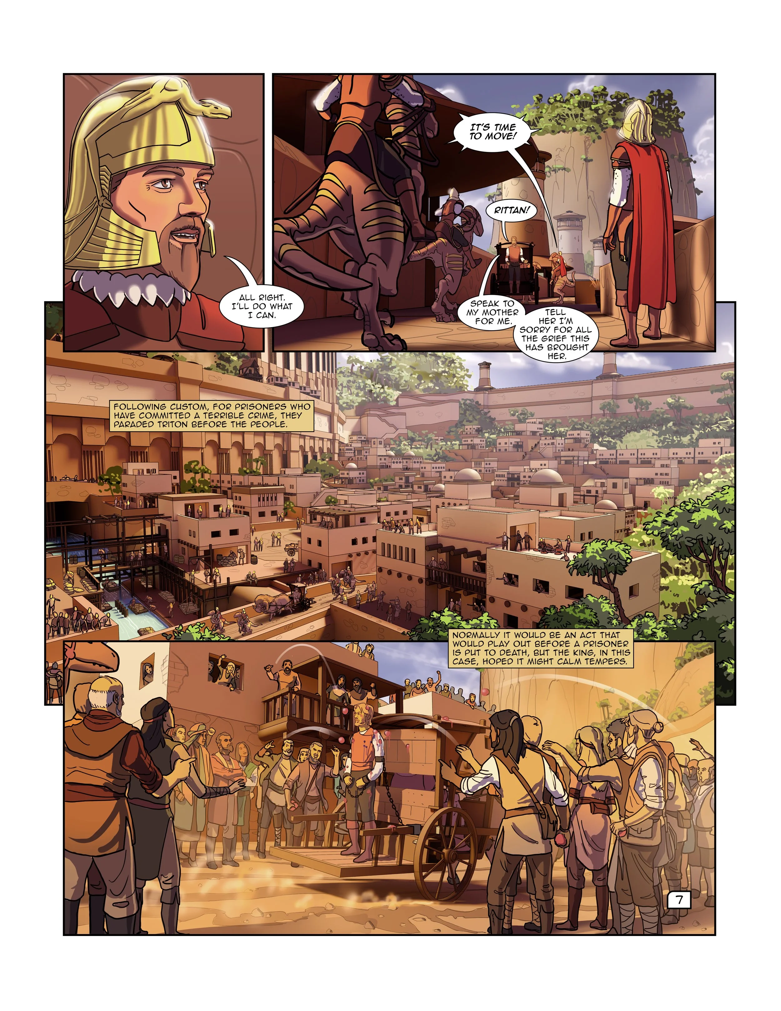 PAGE 7 - THE WIZARDS OF PANGEA