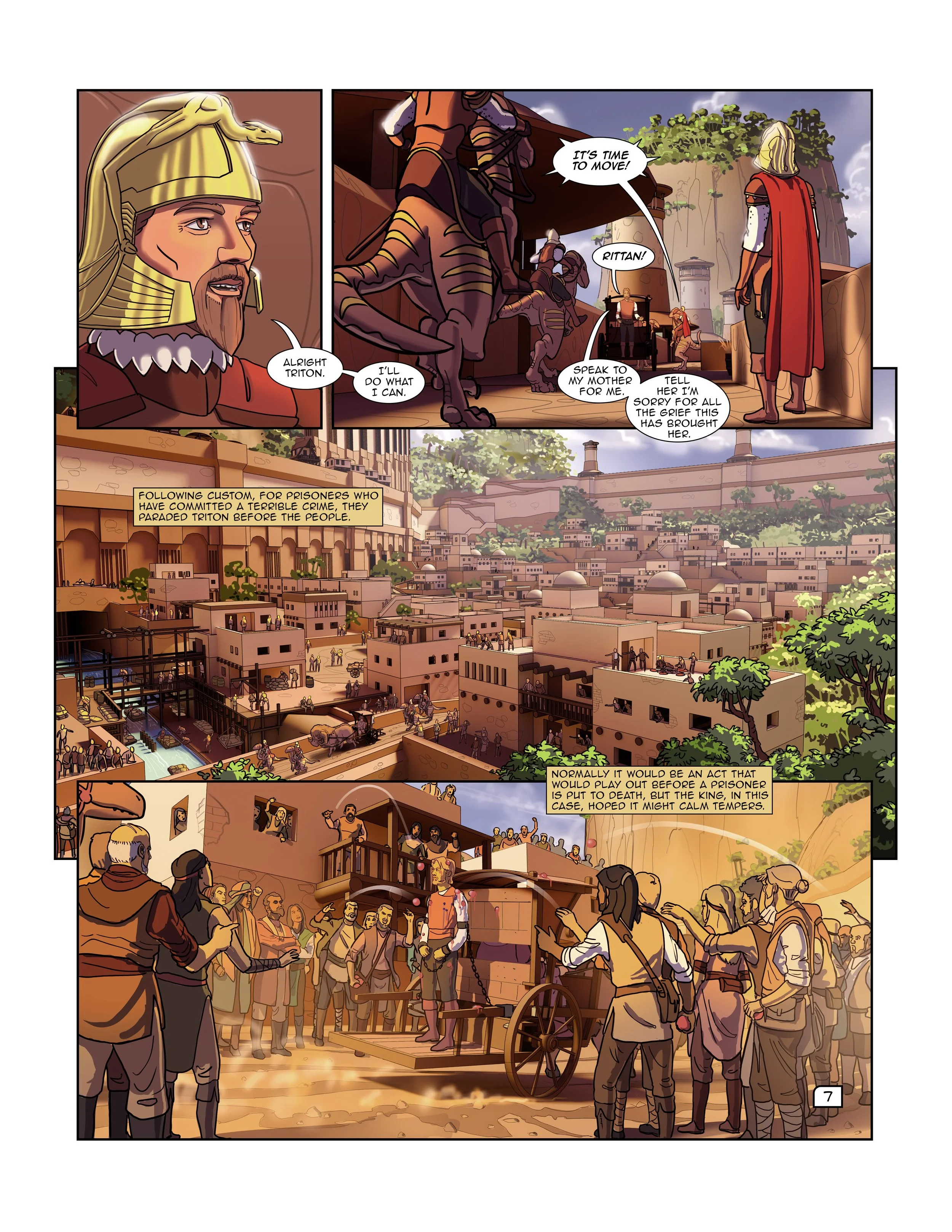 PAGE 7 - THE WIZARDS OF PANGEA