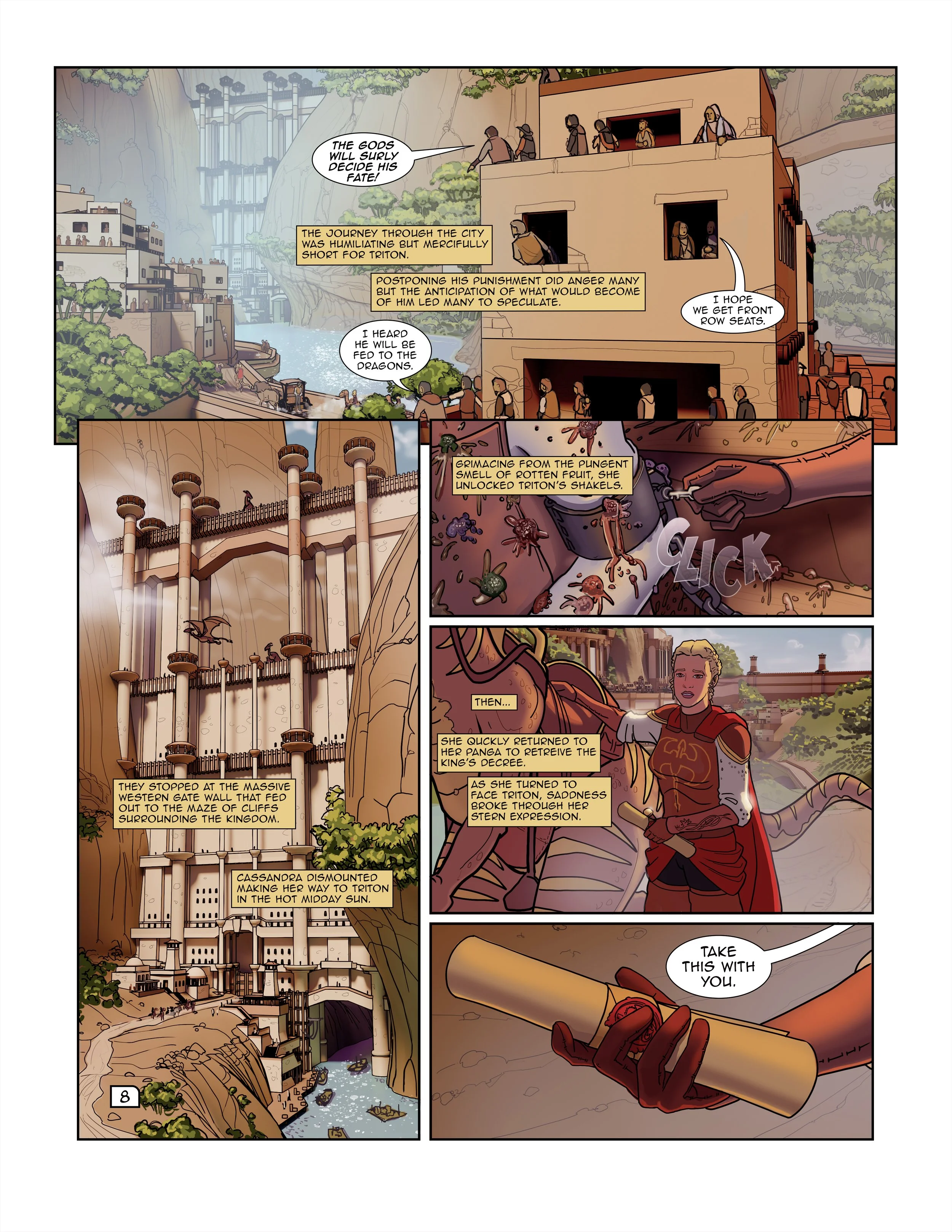 PAGE 8 - THE WIZARDS OF PANGEA
