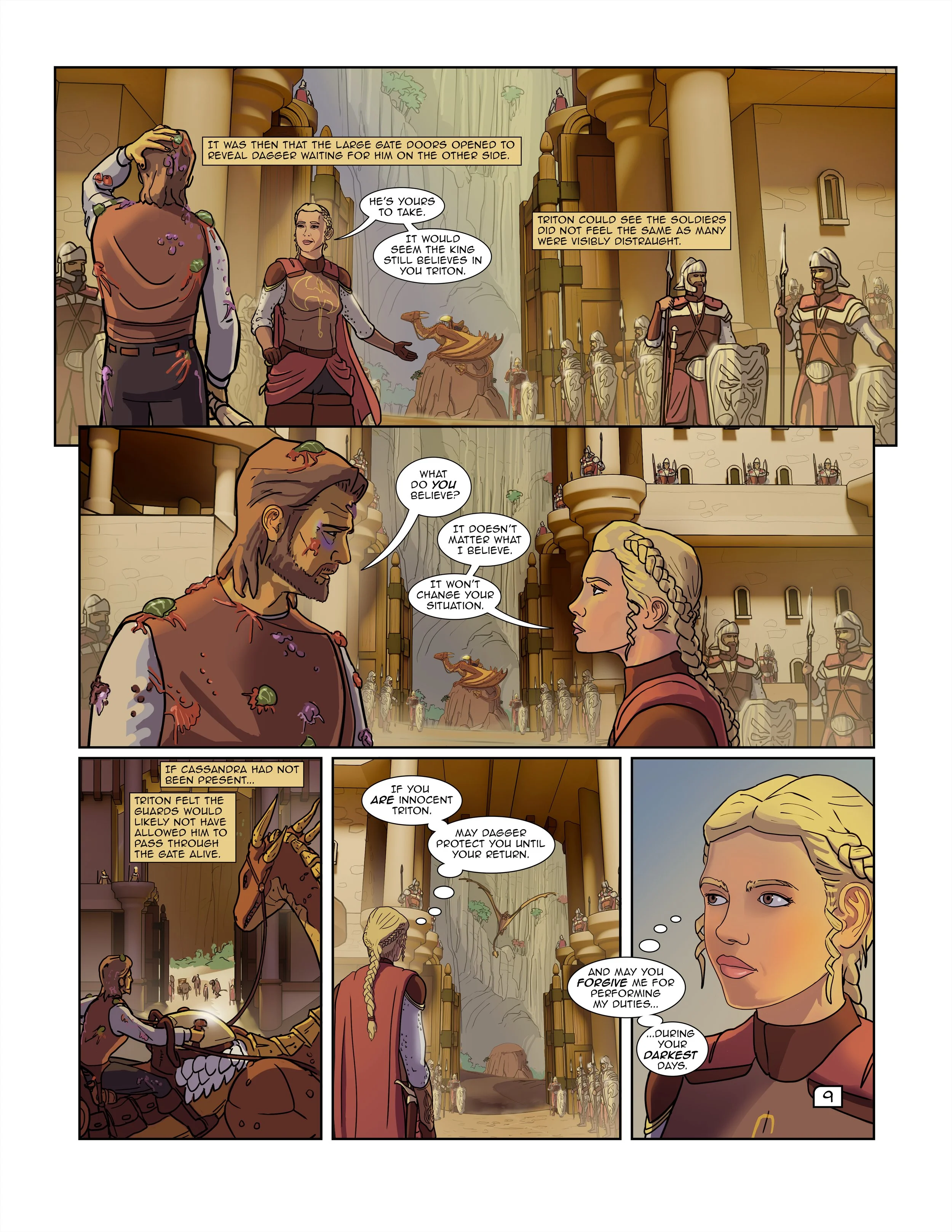 PAGE 9 - THE WIZARDS OF PANGEA 