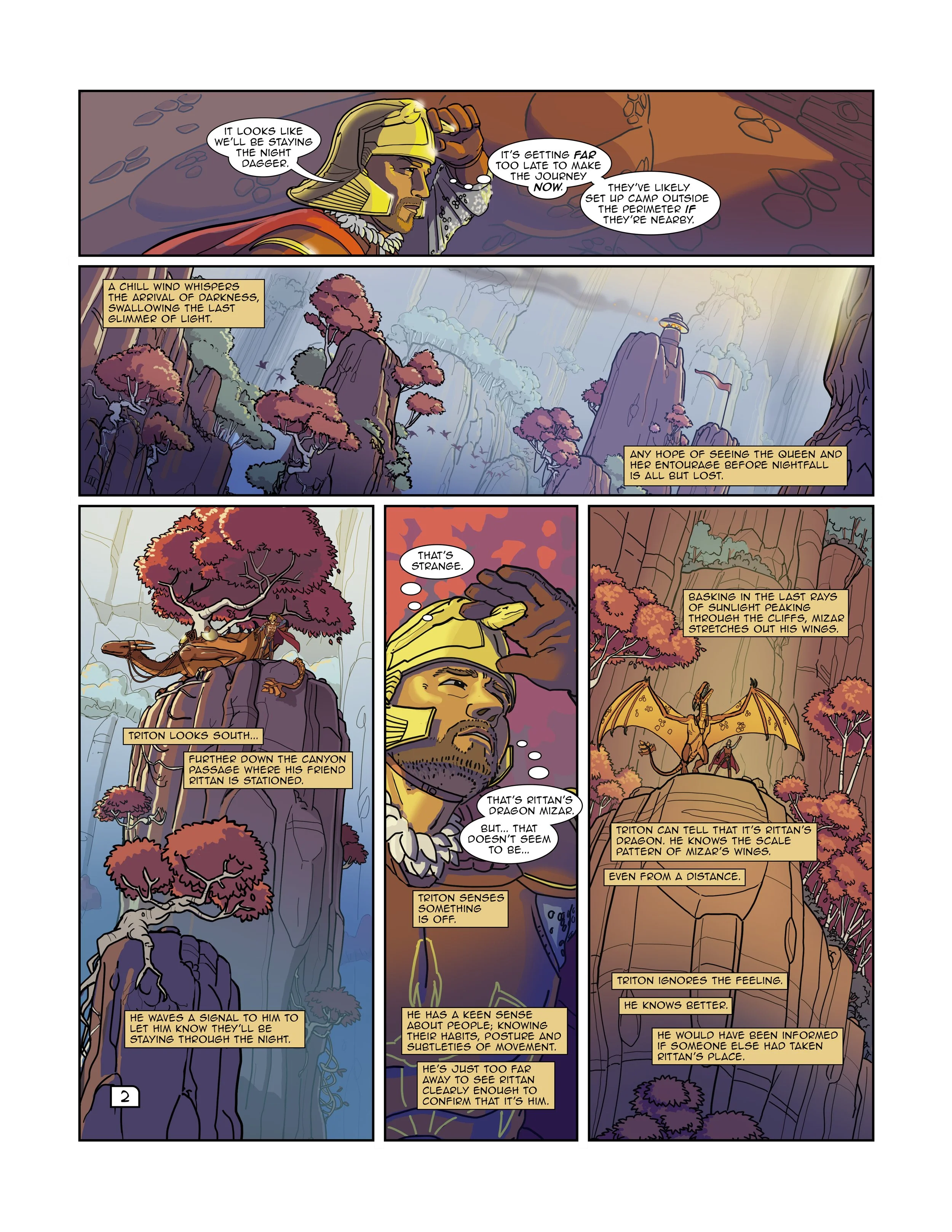 PAGE 2 - THE WIZARDS OF PANGEA