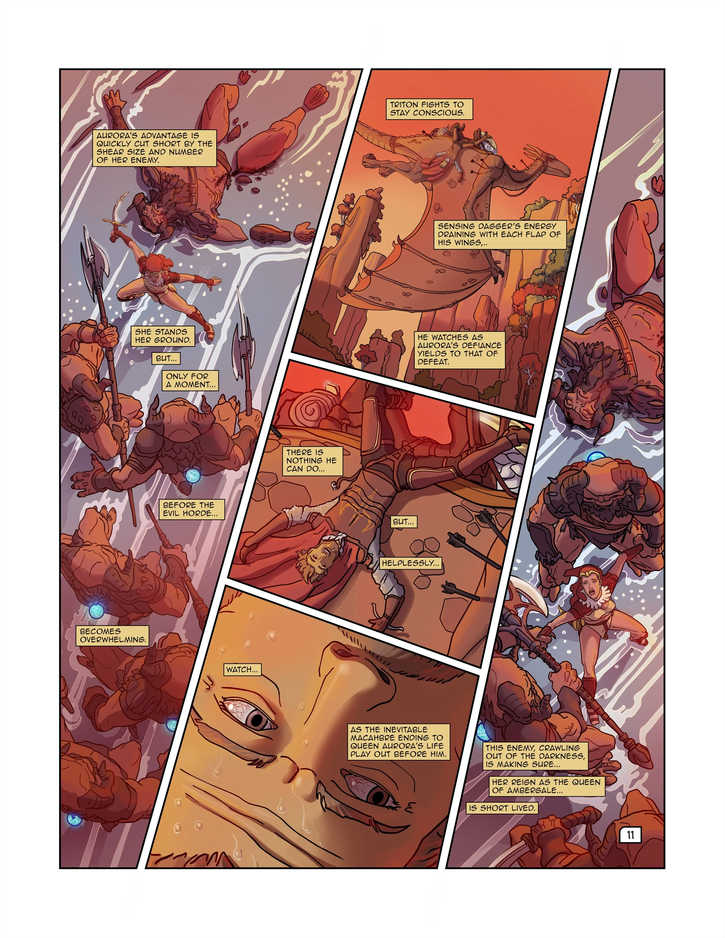 PAGE 11 - THE WIZARDS OF PANGEA 