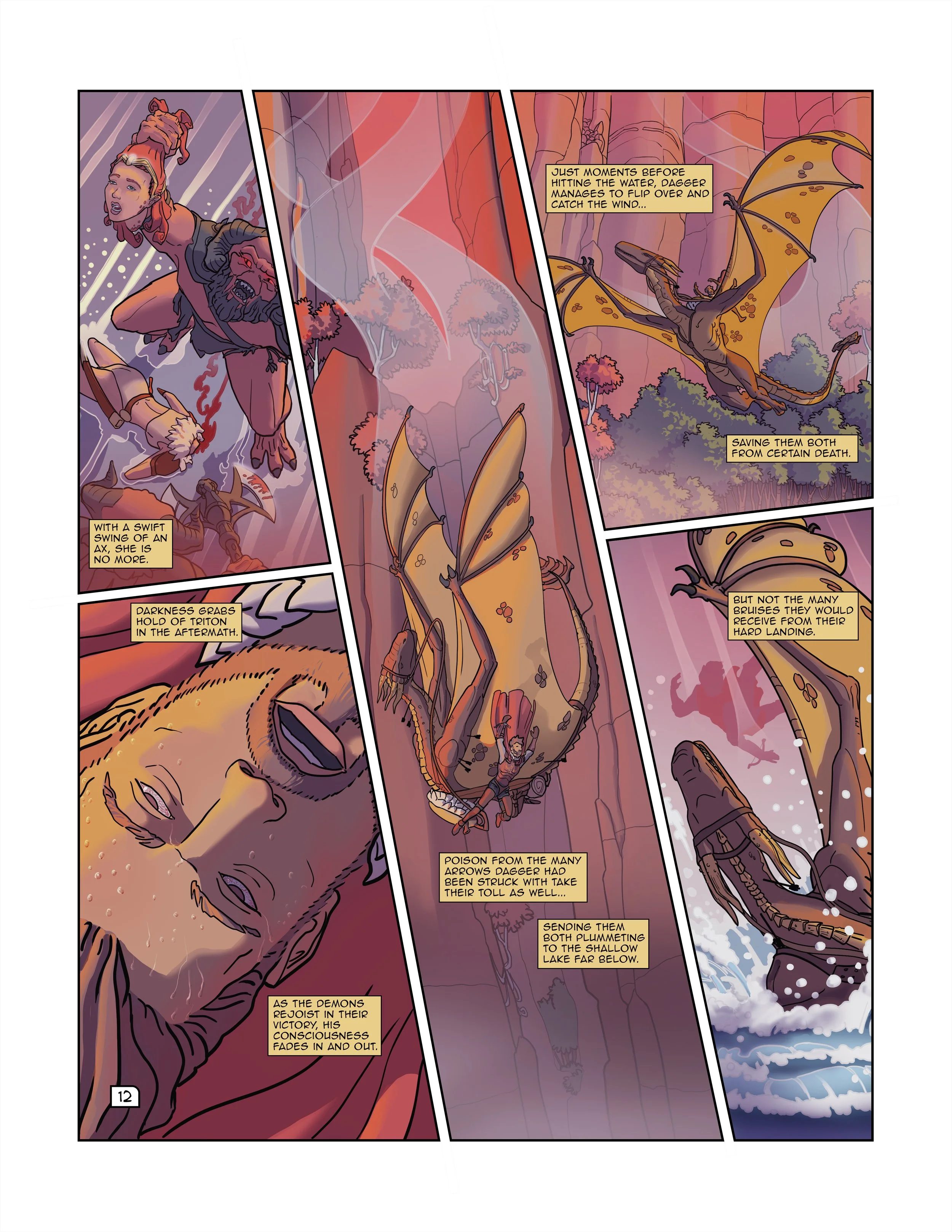 PAGE 12 - THE WIZARDS OF PANGEA