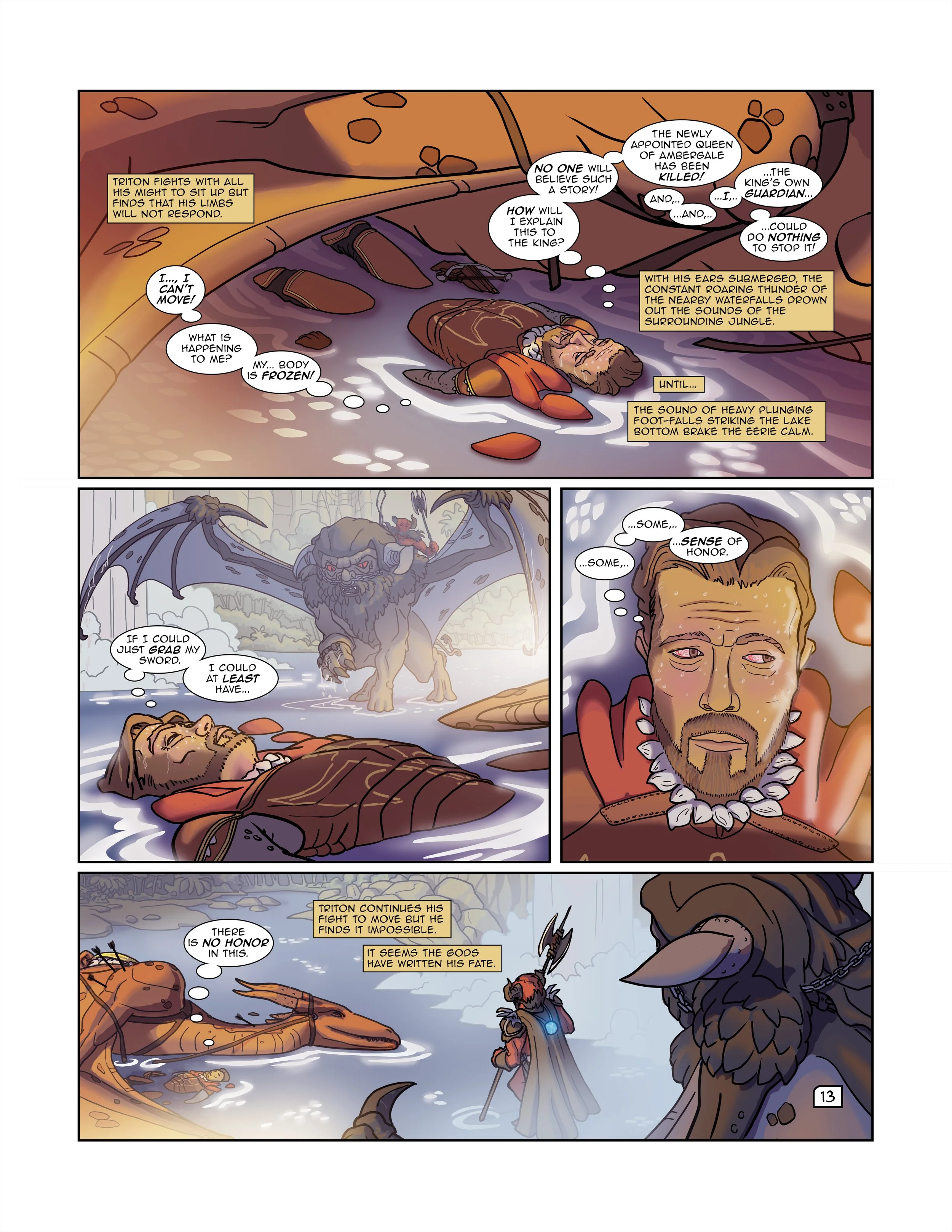PAGE 13 - THE WIZARDS OF PANGEA