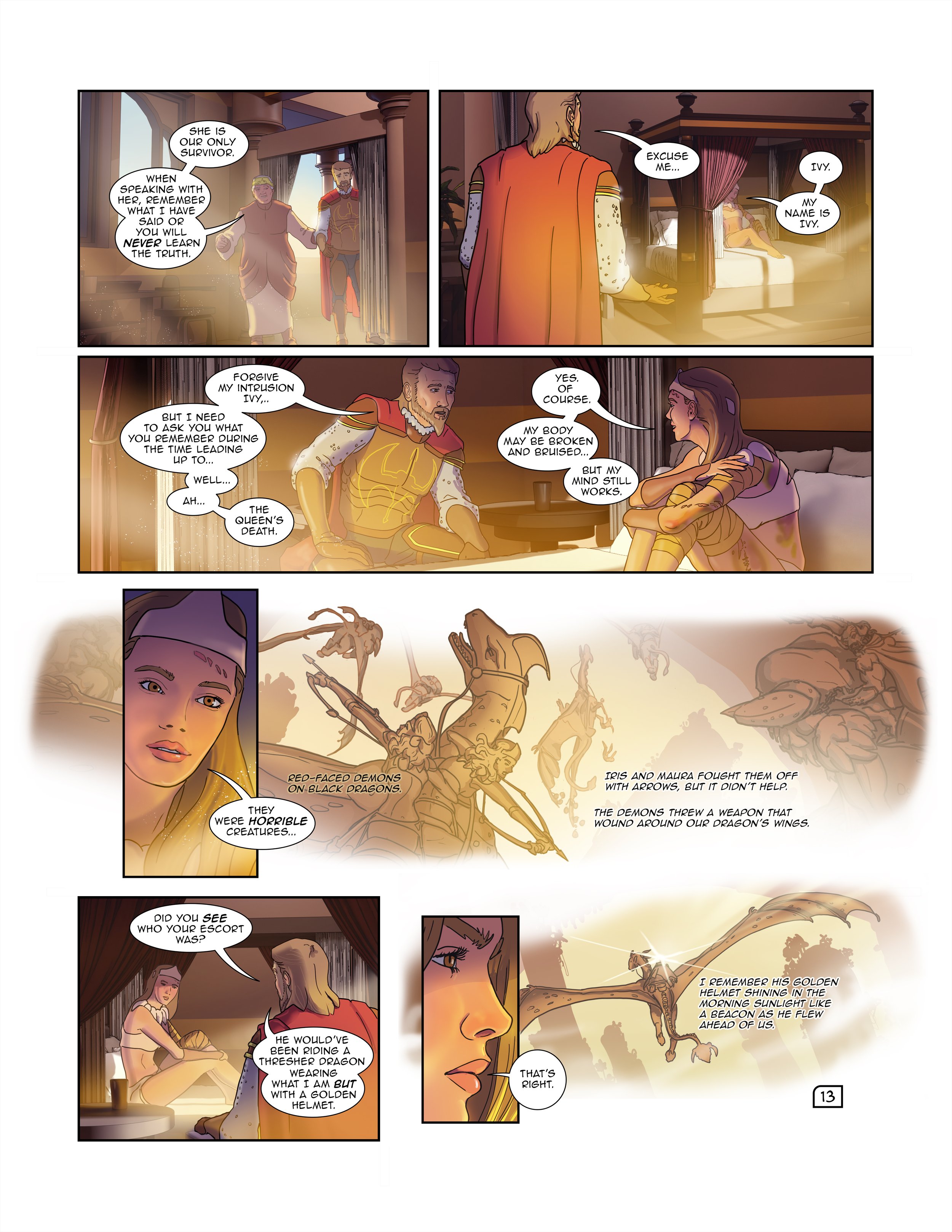 PAGE 13- THE WIZARDS OF PANGEA