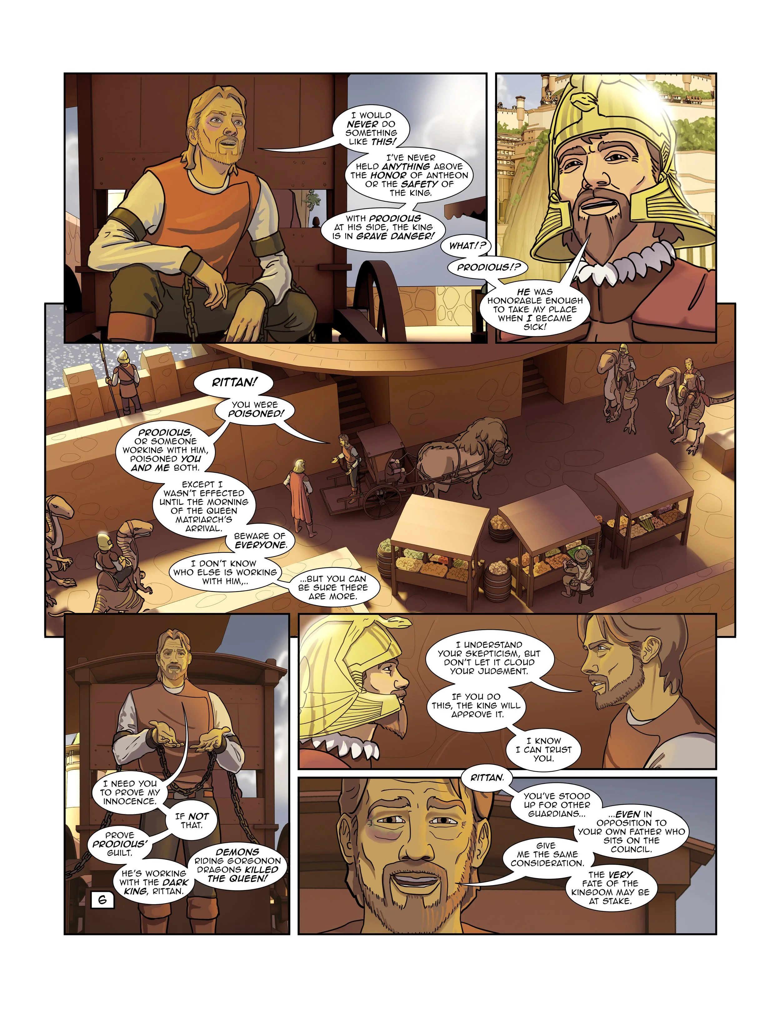 PAGE 6 - THE WIZARDS OF PANGEA 