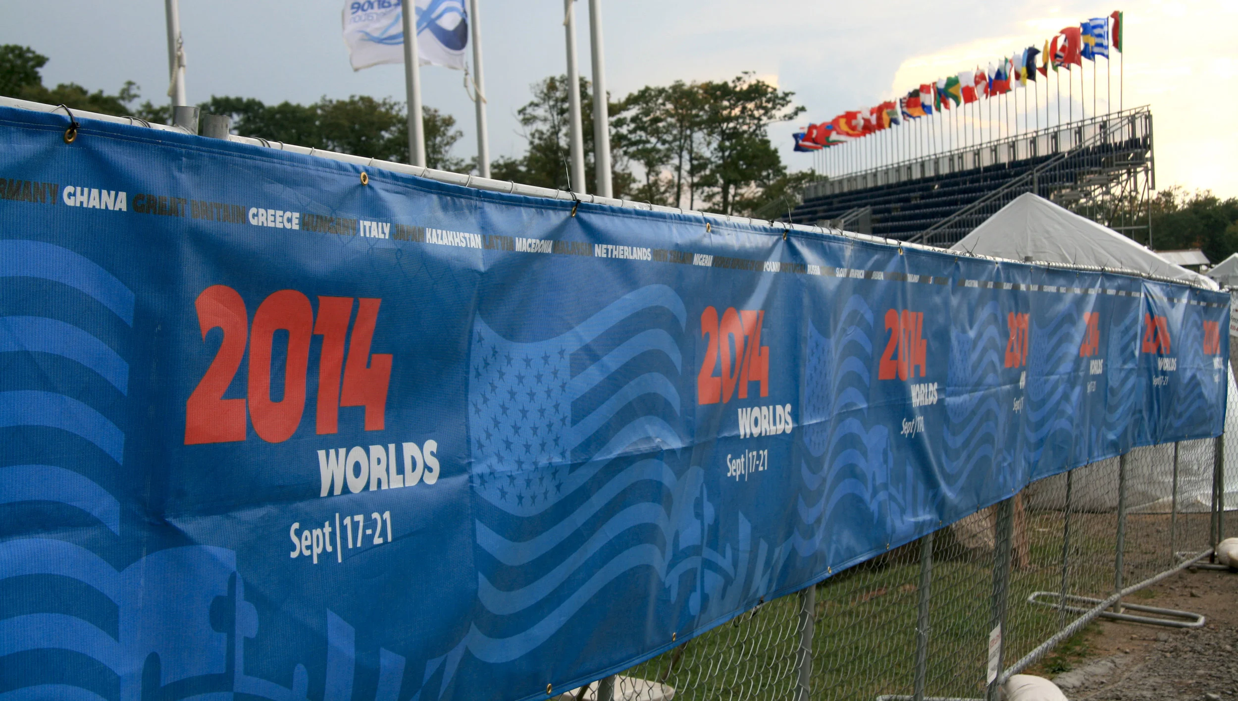 Branding at The 2014 Worlds