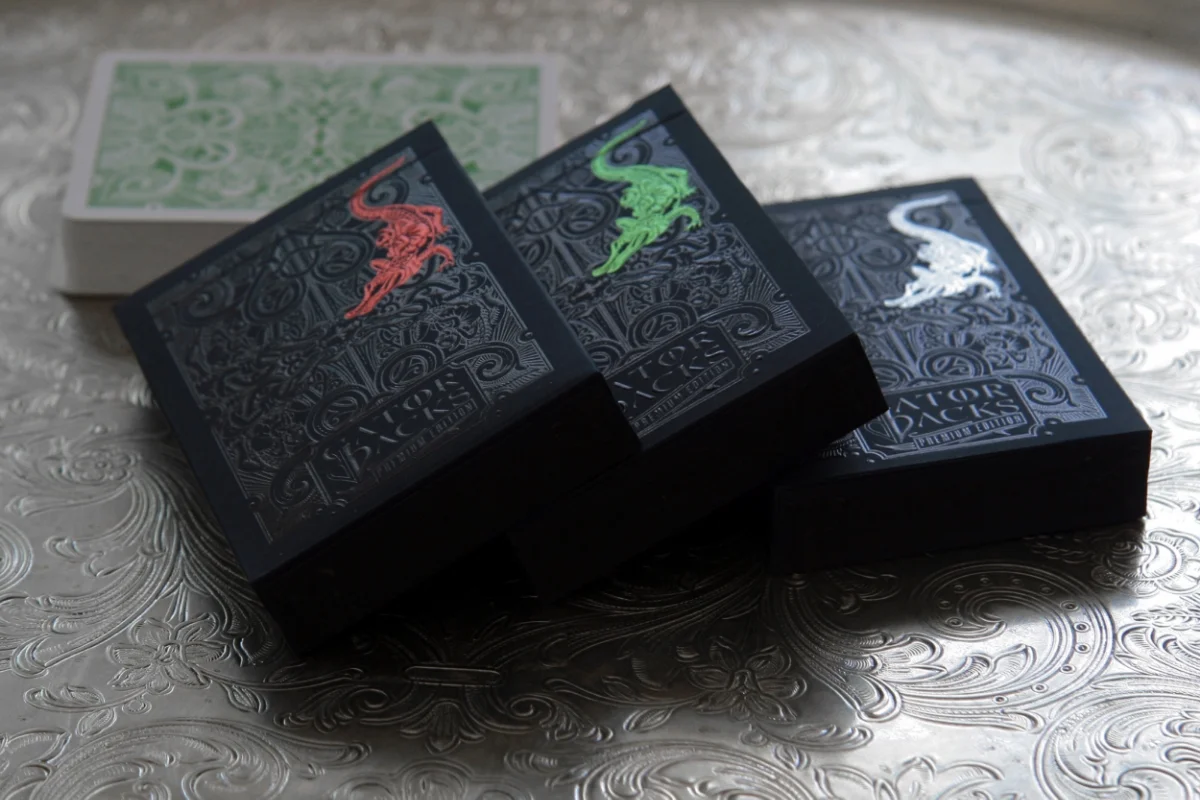 Gatorbacks Playing Cards