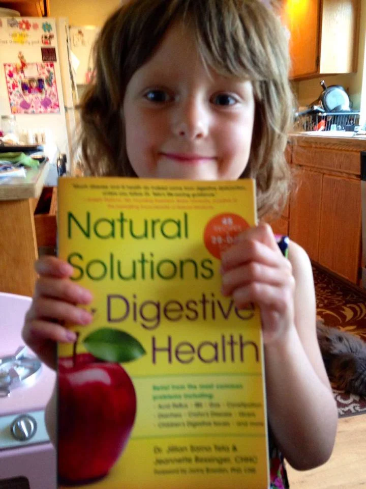 Natural Solutions for Digestive Health Book by Dr. Jillian Teta.