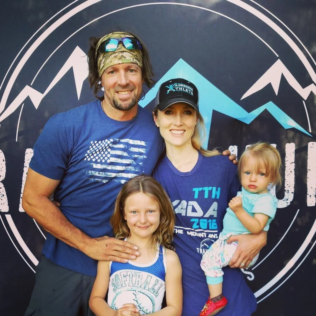 Our family at Train to Hunt, Washington.