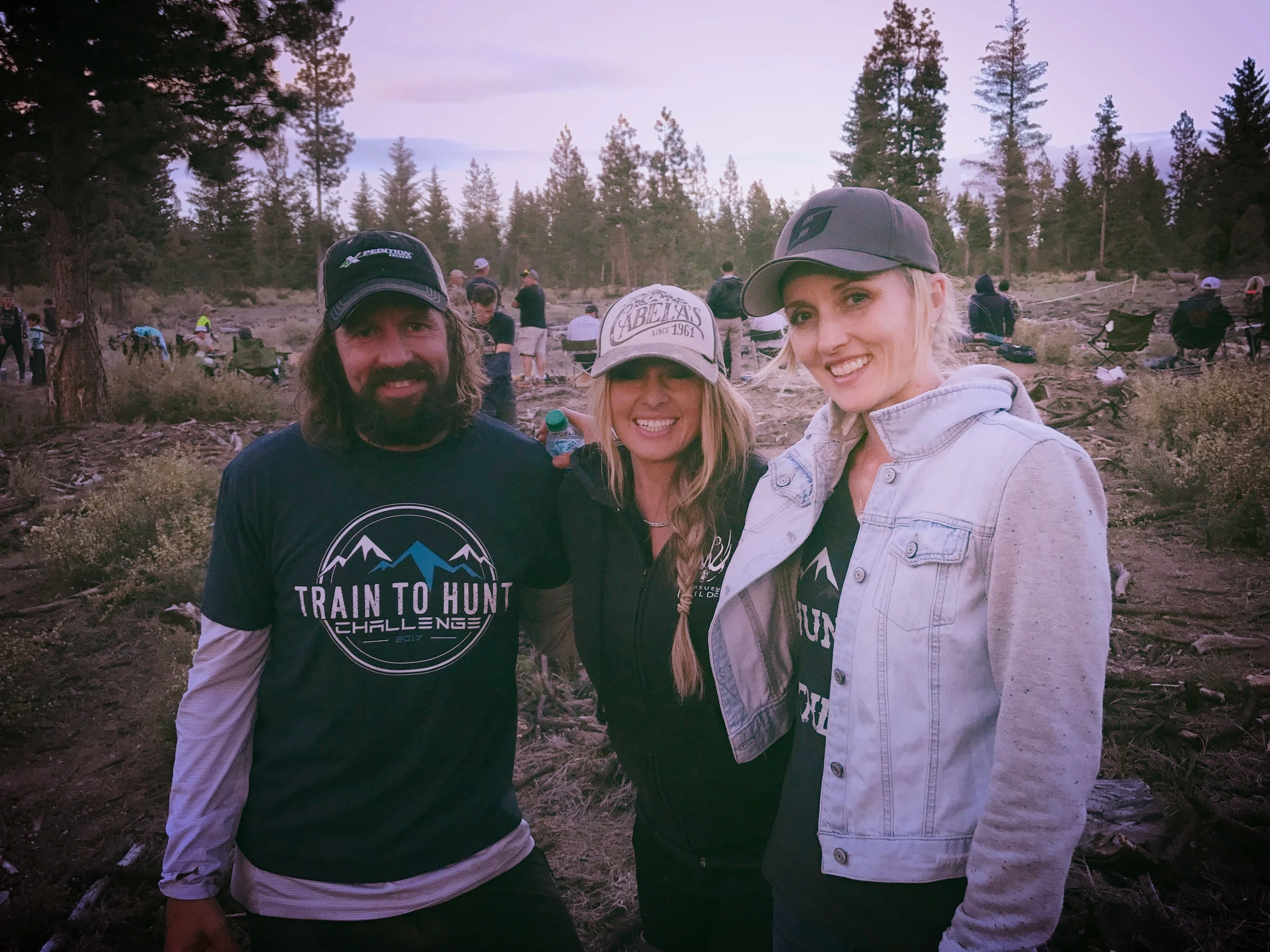 Ryan, Hillary, and Kristy Titus at Oregon TTH 2017