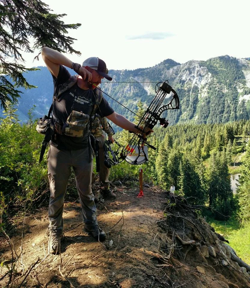 Zach shooting at the NW Mountain Challenge