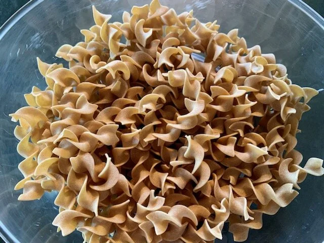 Whole-wheat egg noodles