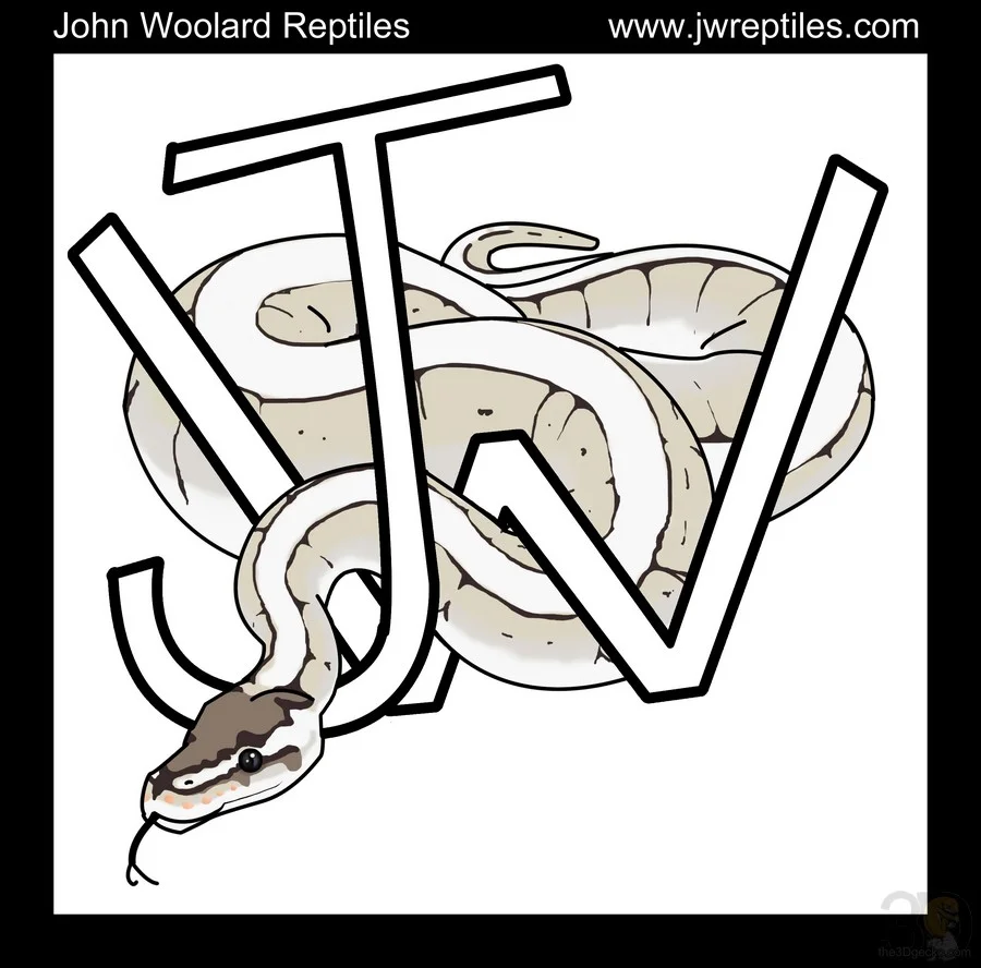 John Woolard Reptiles Logo