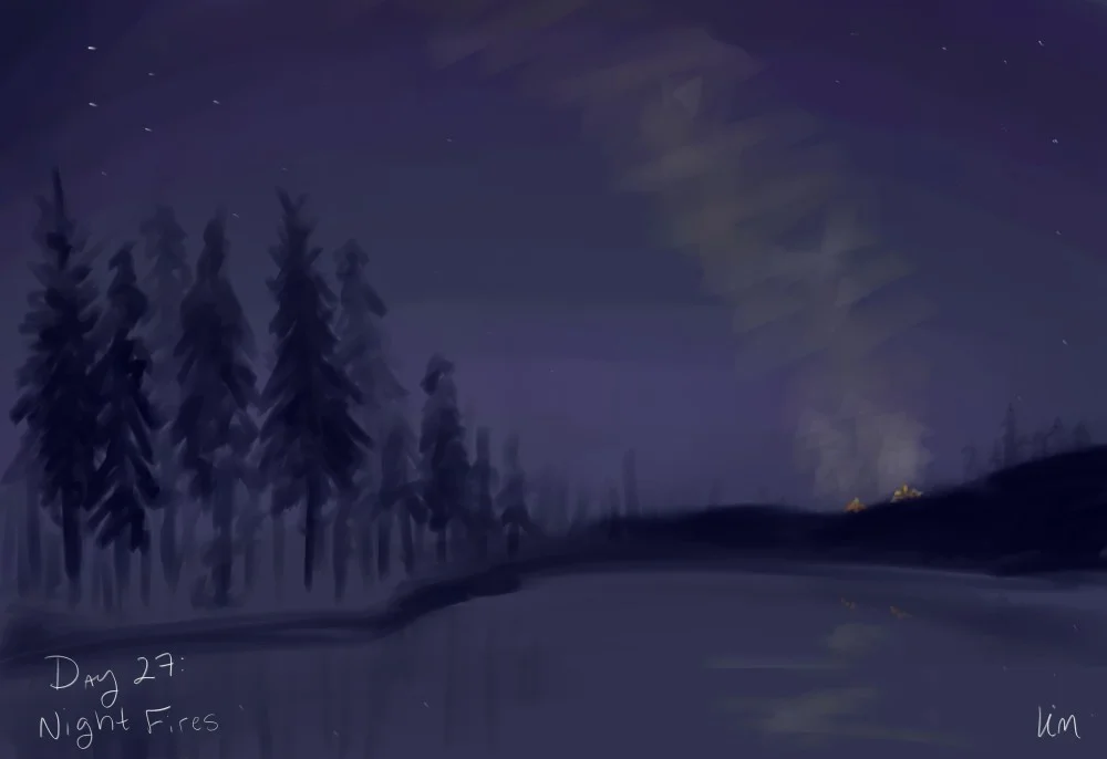 Day 27: Night Fires