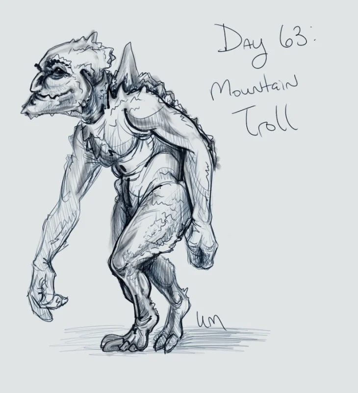 Day 63: Mountain Troll