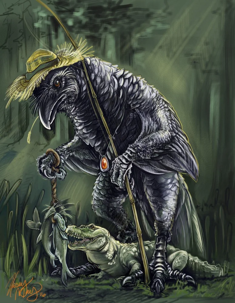 Pathfinder Crow Druid