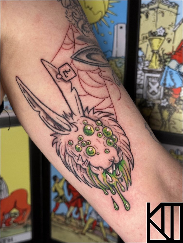  color tattoo  whimsical tattoo  creature tattoo  indianapolis artist  indianapolis tattoo  tattoo design  tattoo illustration  custom tattoo  flash tattoo  kasey may  kacey may  casey may 