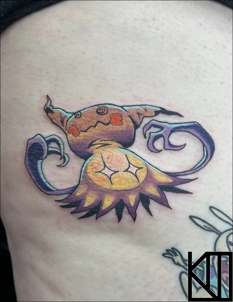  color tattoo  pokemon tattoo  indianapolis artist  indianapolis tattoo  tattoo design  tattoo illustration  custom tattoo  flash tattoo  kasey may  kacey may  casey may 