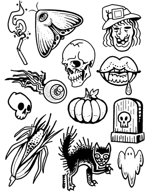 Spooky Designs 1
